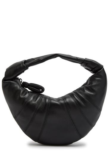 Fortune Croissant mini leather shoulder bag by LEMAIRE