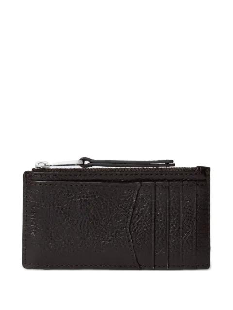 Gear zip cardholder coin purse by LEMAIRE