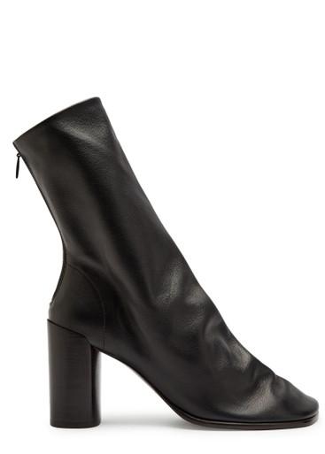 Glove 80 leather ankle boots by LEMAIRE