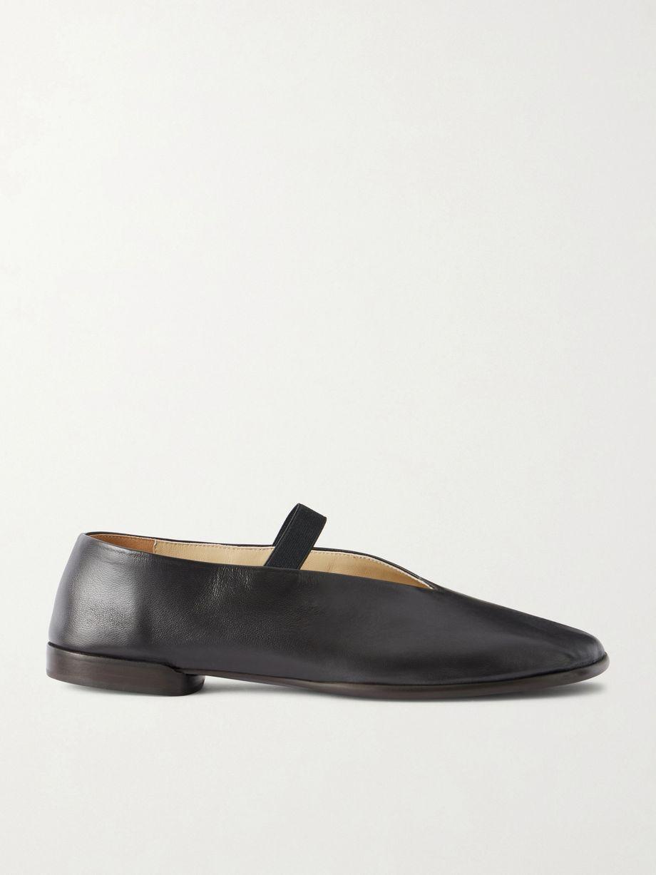 Glove leather ballet flats by LEMAIRE