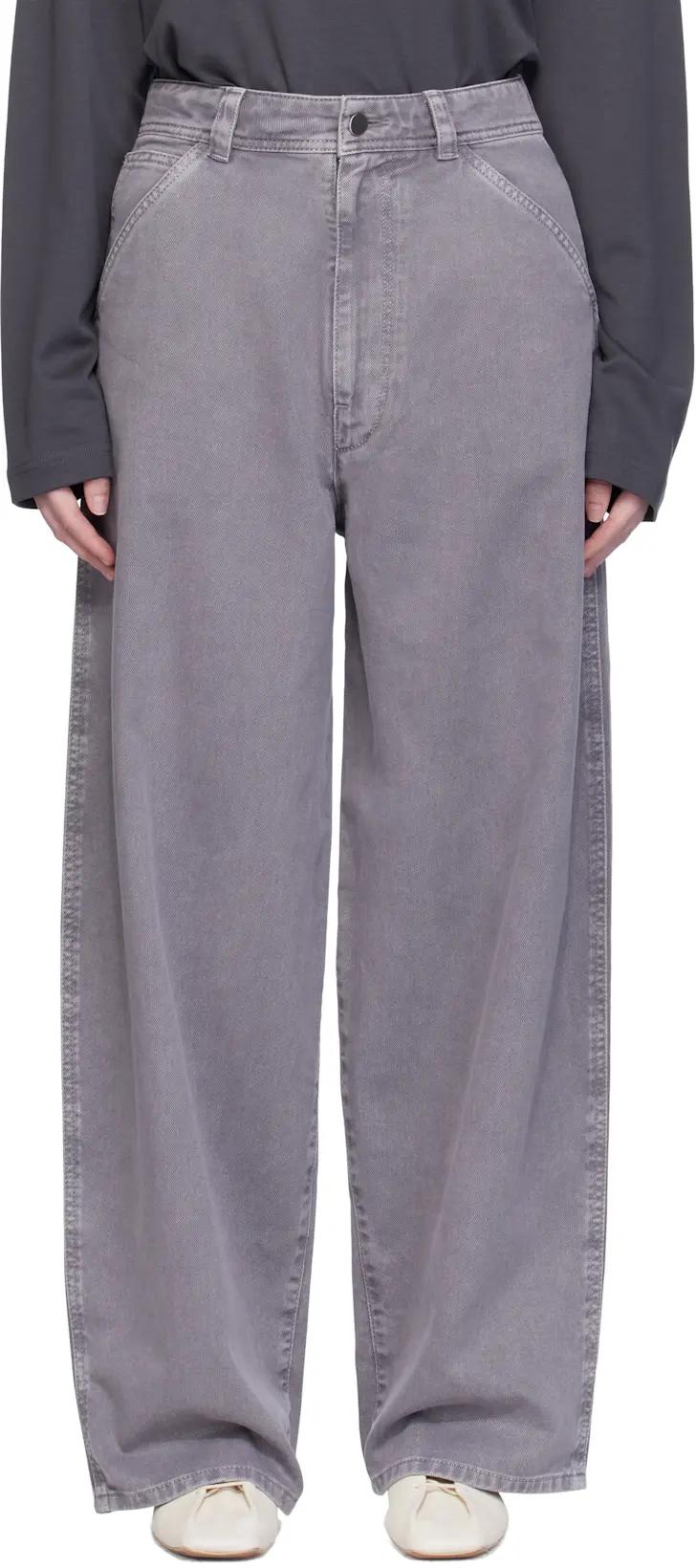 Gray Large Jeans by LEMAIRE