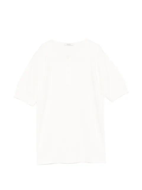Henley ribbed top by LEMAIRE