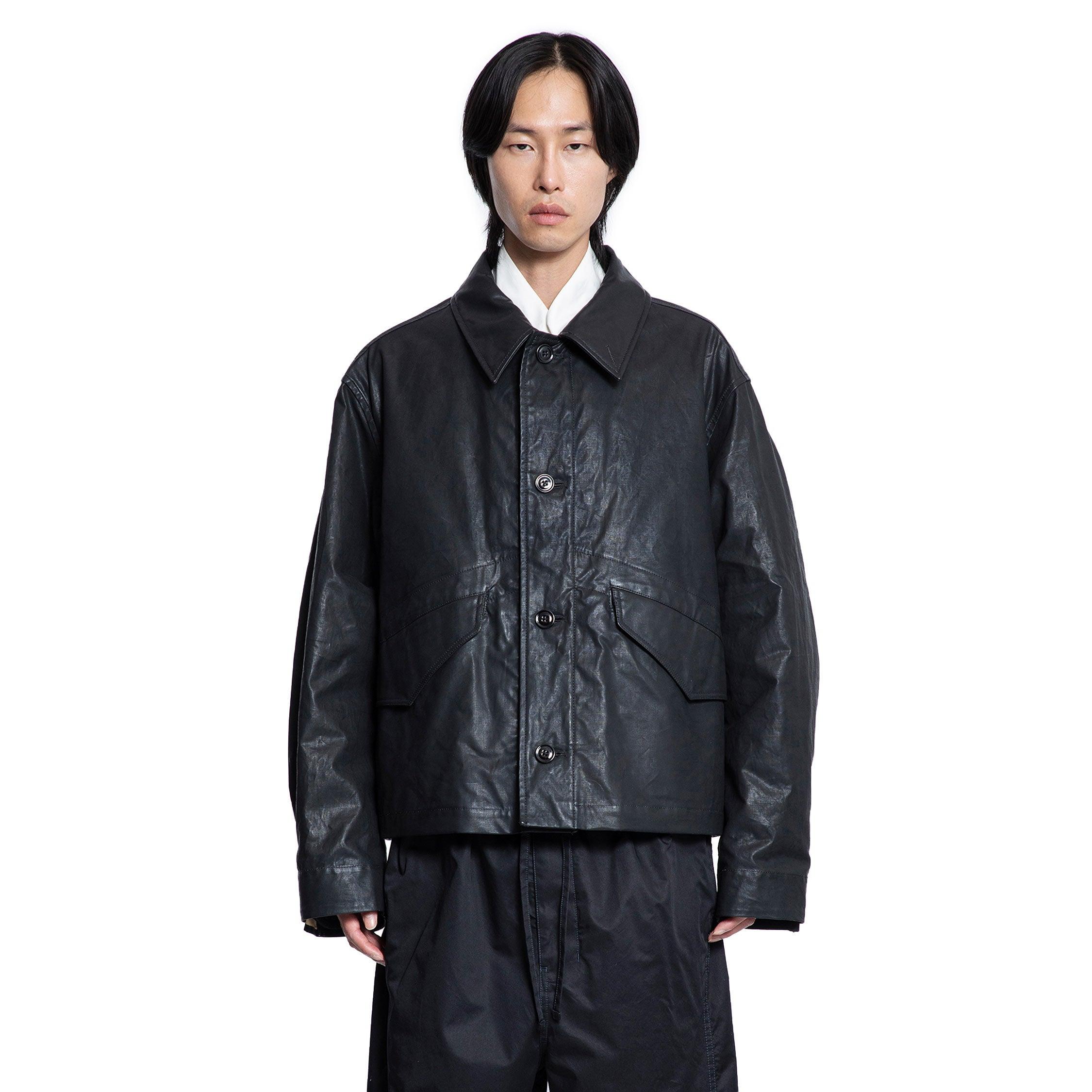 LEMAIRE MAN BLACK JACKETS by LEMAIRE