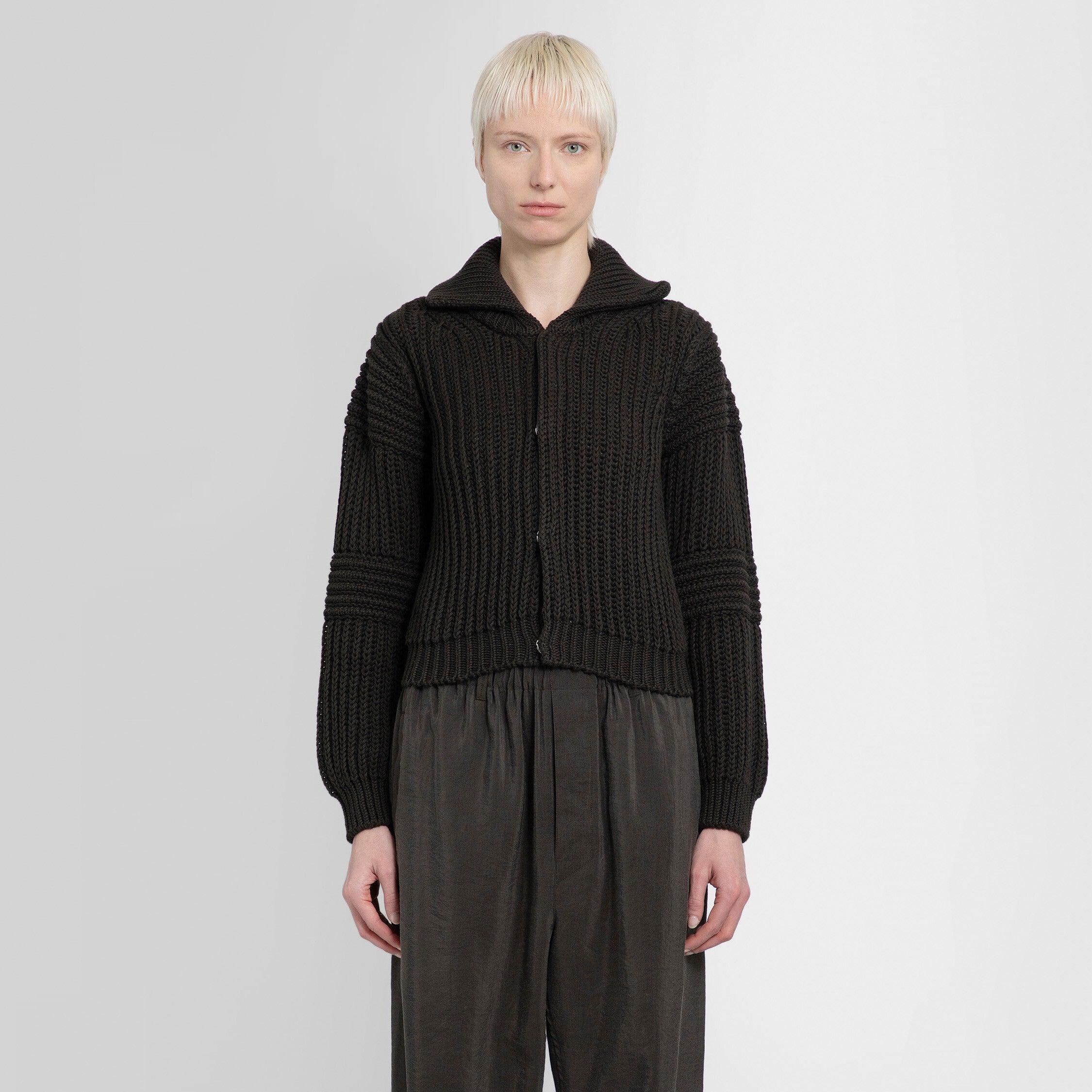 LEMAIRE WOMAN BLACK KNITWEAR by LEMAIRE