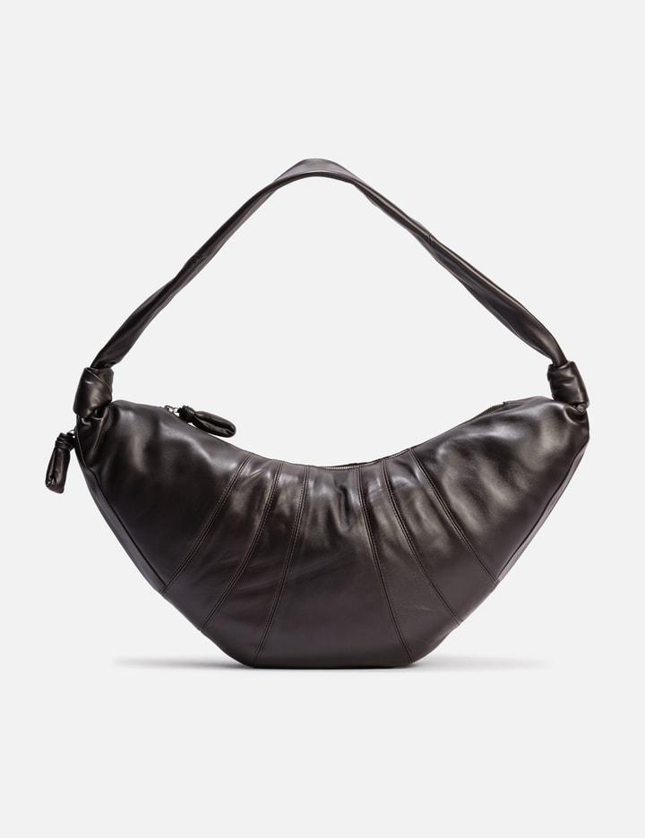 Large Croissant Bag In Leather by LEMAIRE