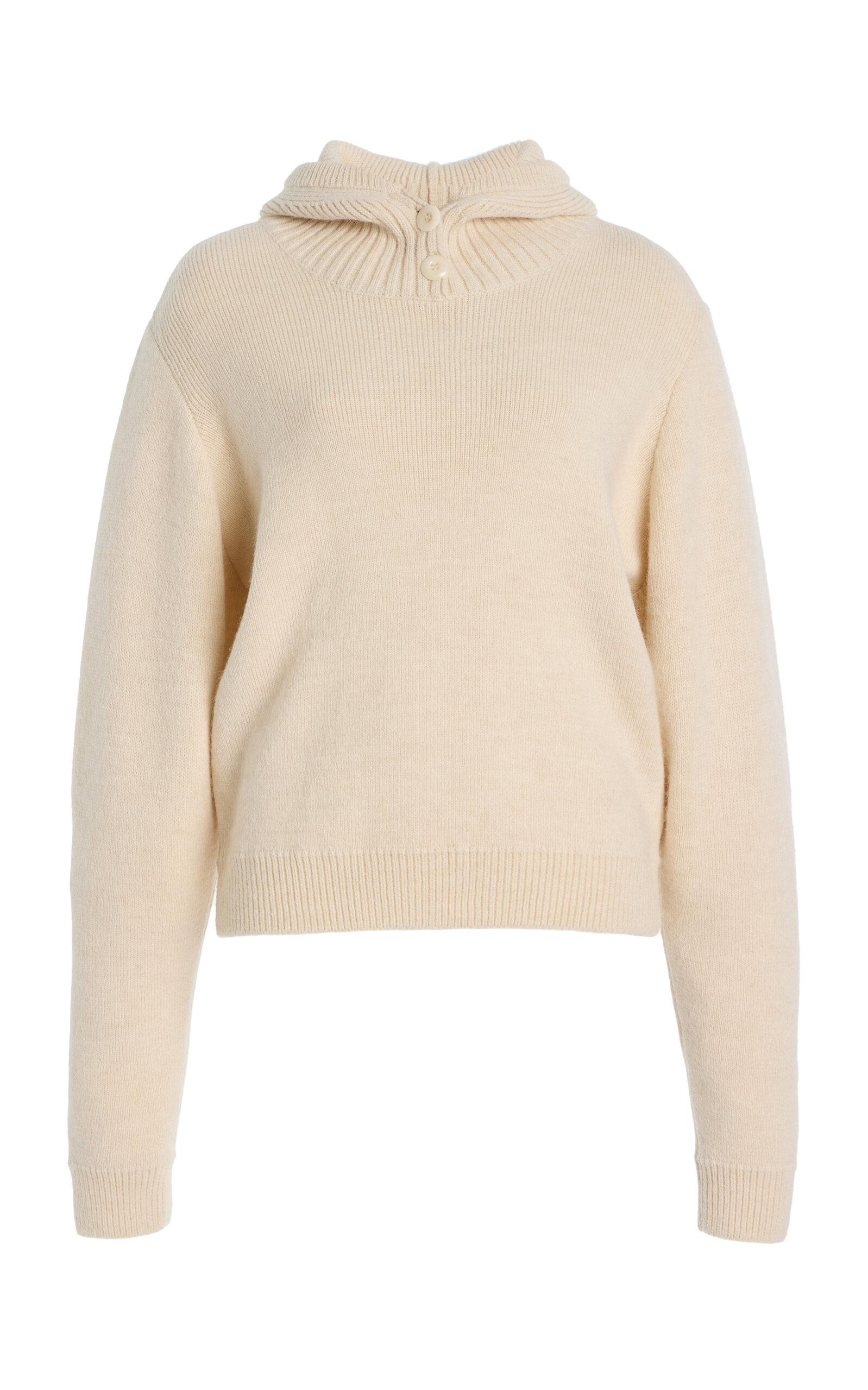 Lemaire Hooded Knit Sweater - Moda Operandi by LEMAIRE