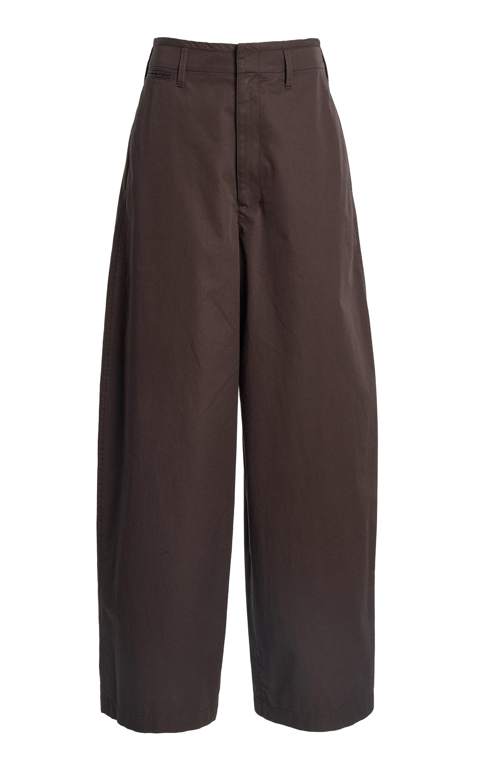 Lemaire Large Cotton Chino Pants - Moda Operandi by LEMAIRE