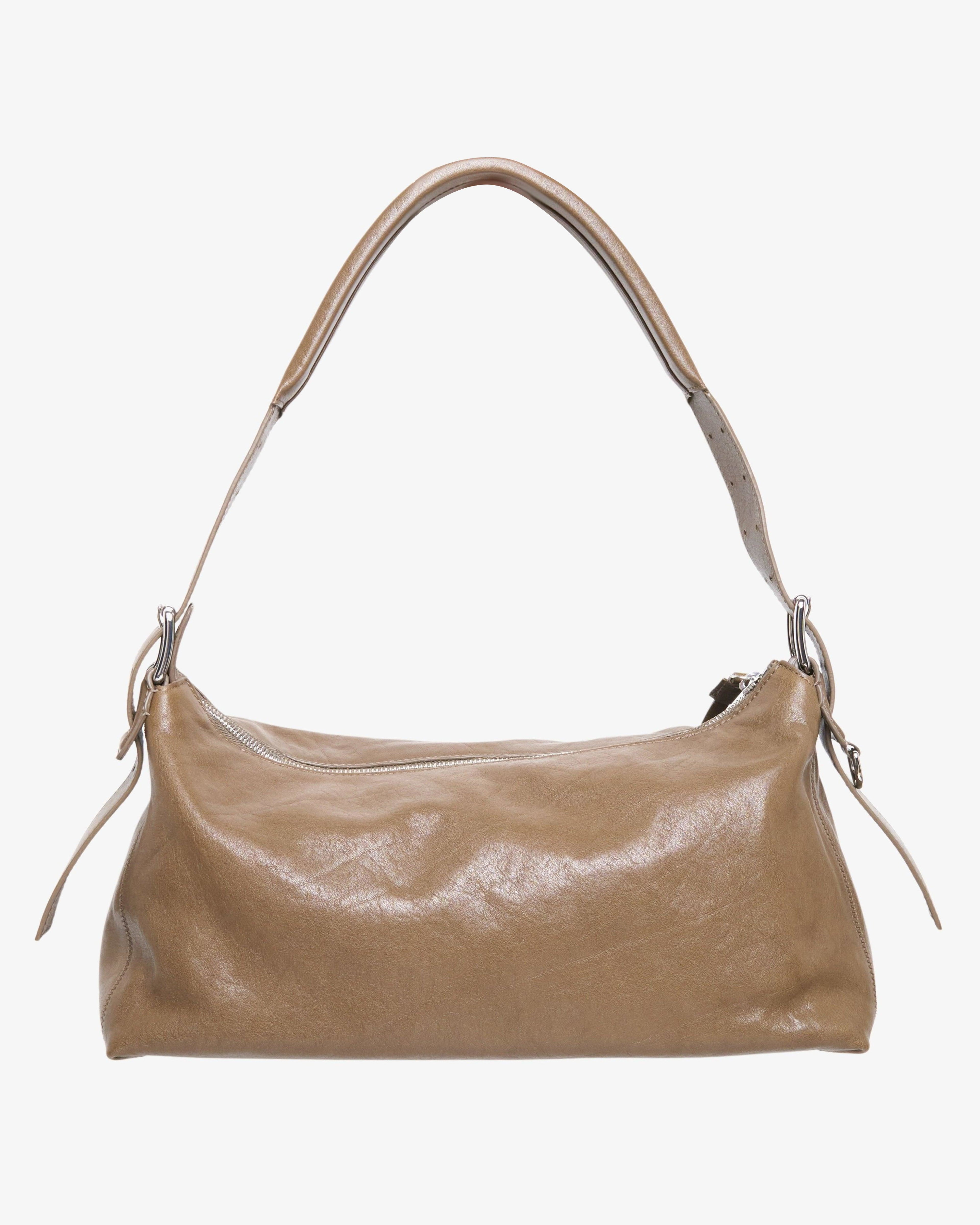 Lemaire - Men's Belted Baguette Bag - (Khaki) by LEMAIRE