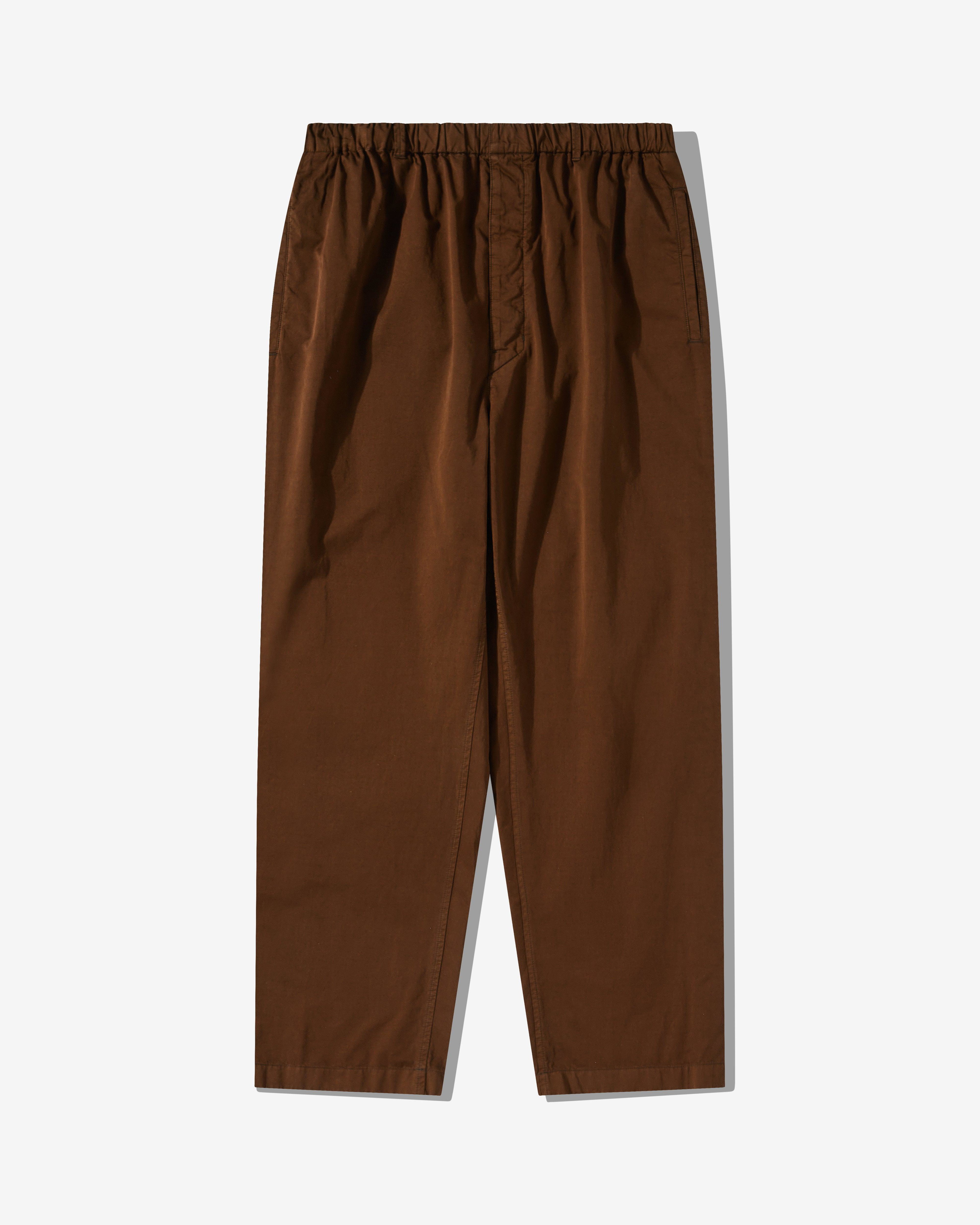 Lemaire - Men’s Relaxed Pants - (Dark Tobacco) by LEMAIRE
