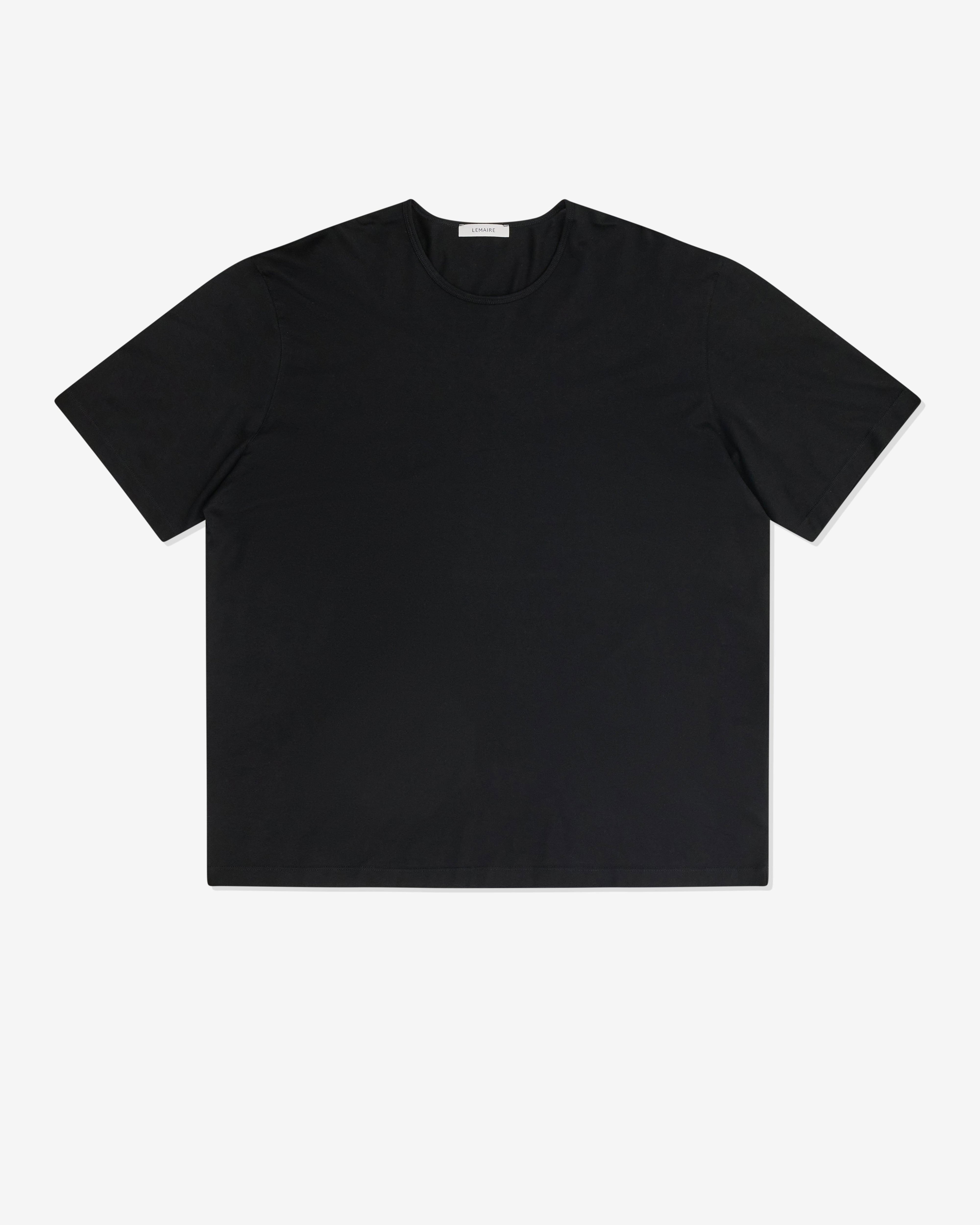 Lemaire - Men’s Relaxed T-Shirt - (Black) by LEMAIRE