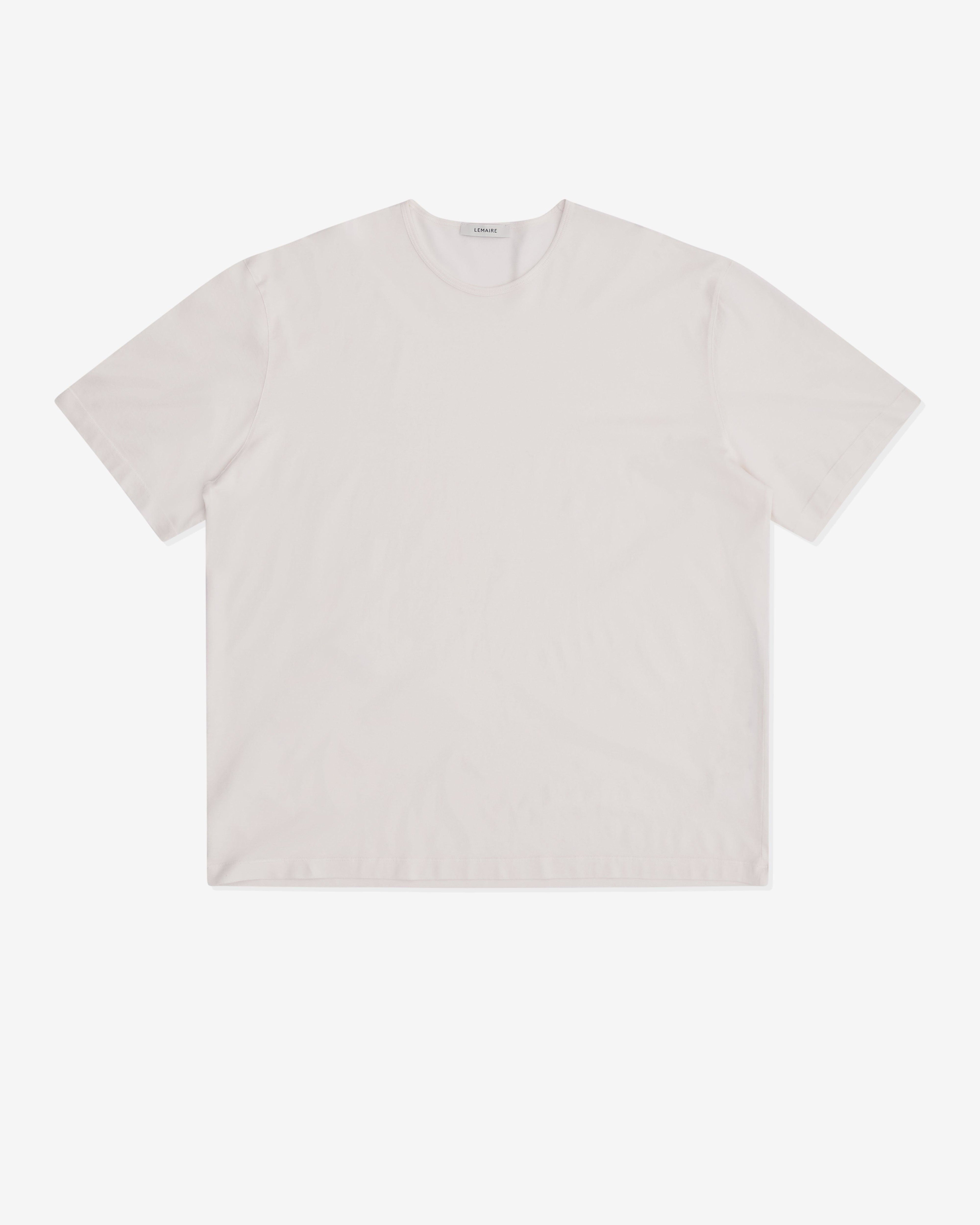 Lemaire - Men’s Relaxed T-Shirt - (Light Cream) by LEMAIRE