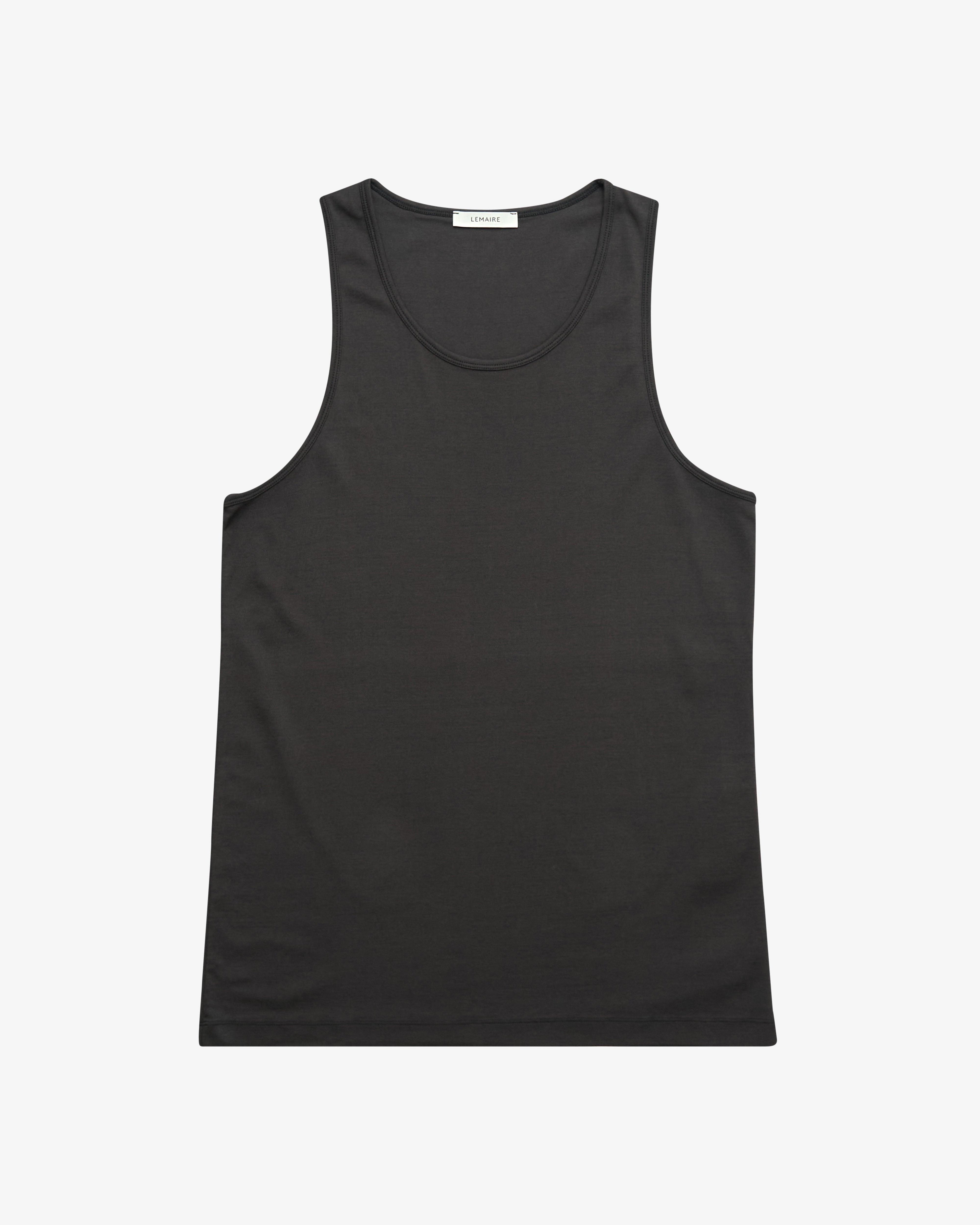 Lemaire - Men's Tank Top - (Black) by LEMAIRE
