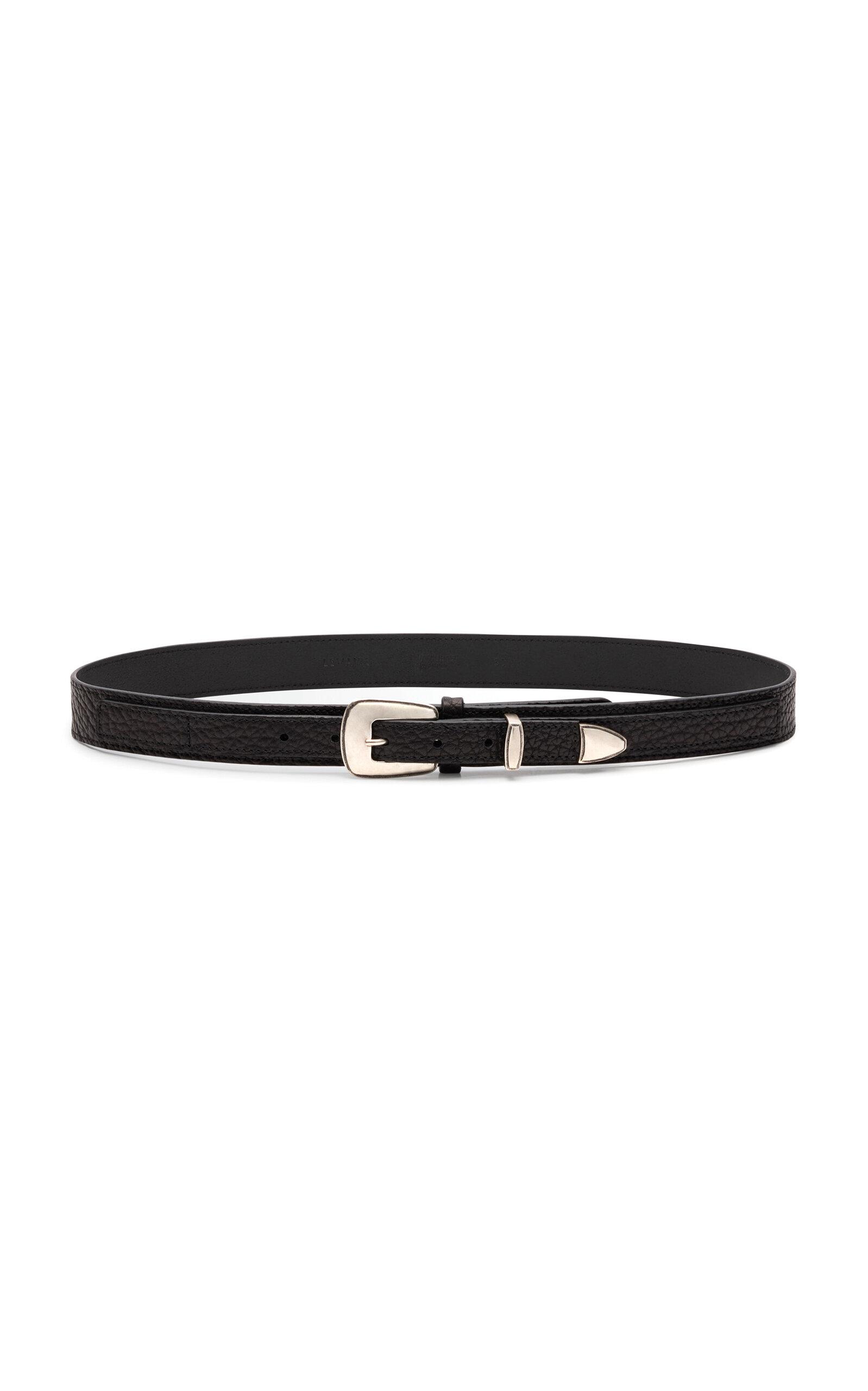 Lemaire Minimal Western Leather Belt - Moda Operandi by LEMAIRE