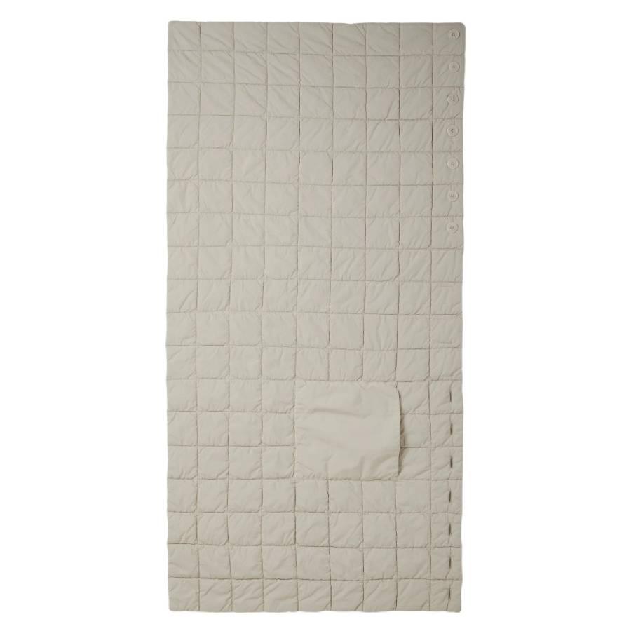 Lemaire Overcast Grey Wadded Blanket by LEMAIRE