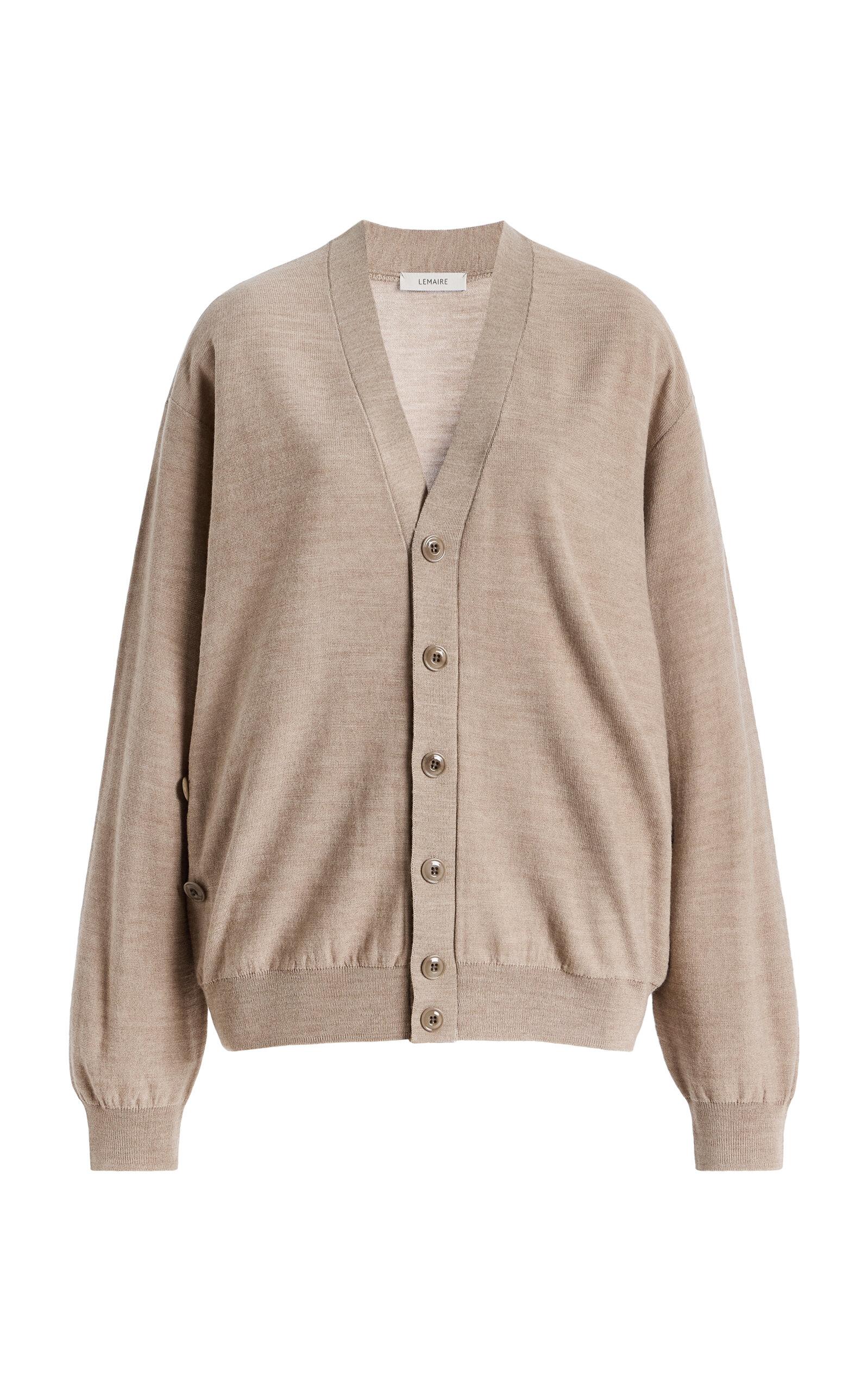 Lemaire Relaxed Twisted Knit Cardigan - Moda Operandi by LEMAIRE