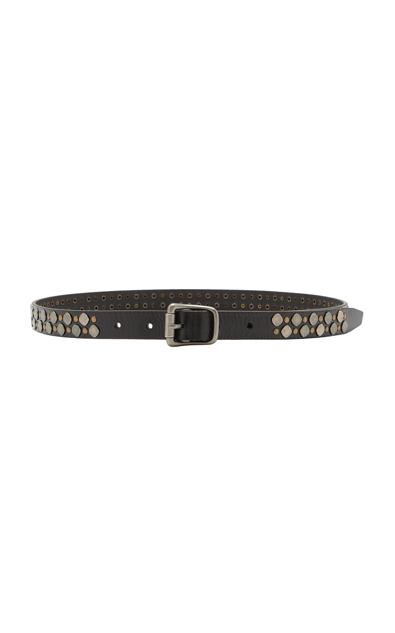 Lemaire Rio Studded Leather Belt - Moda Operandi by LEMAIRE