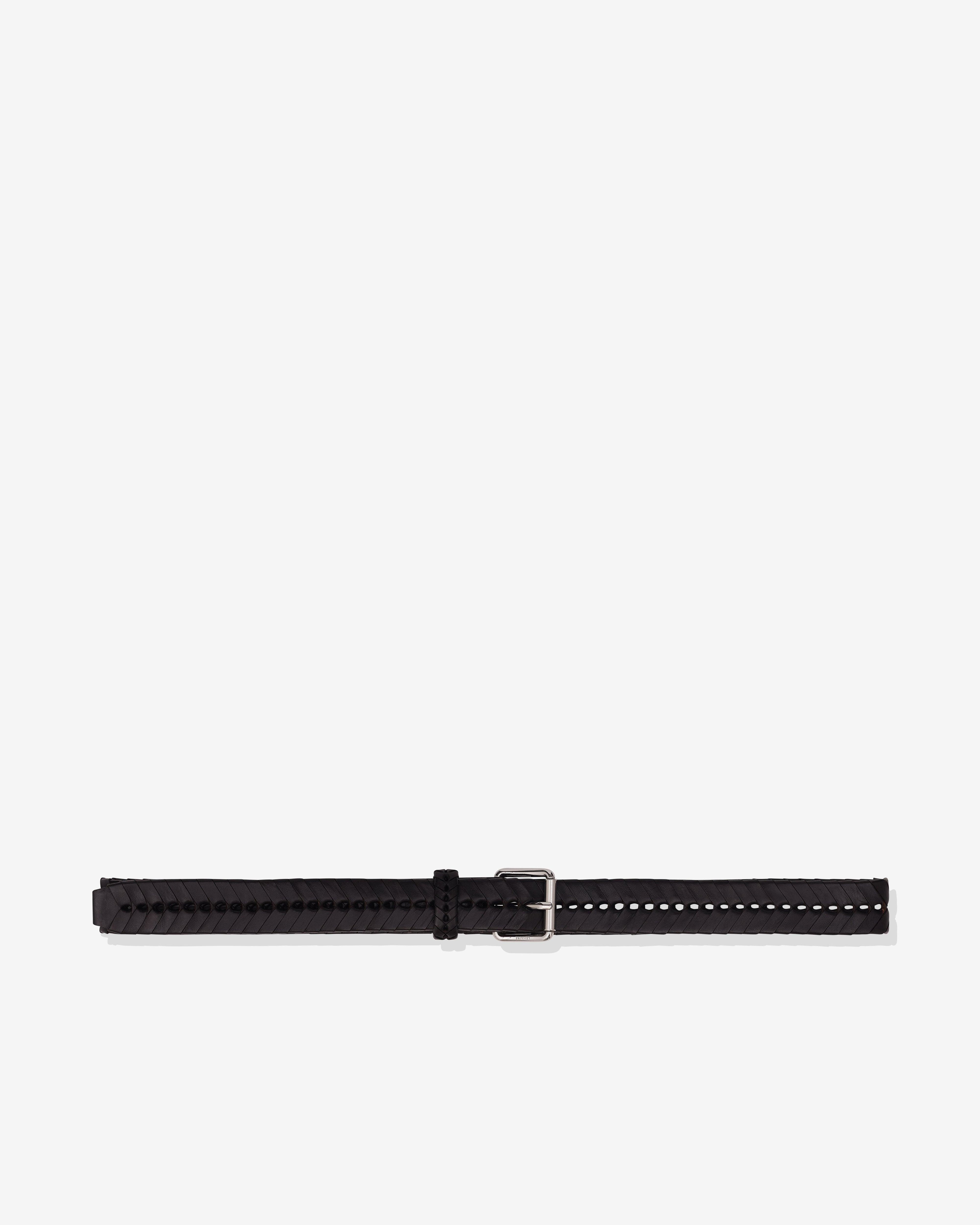 Lemaire - Women’s Braided Belt - (Brown) by LEMAIRE