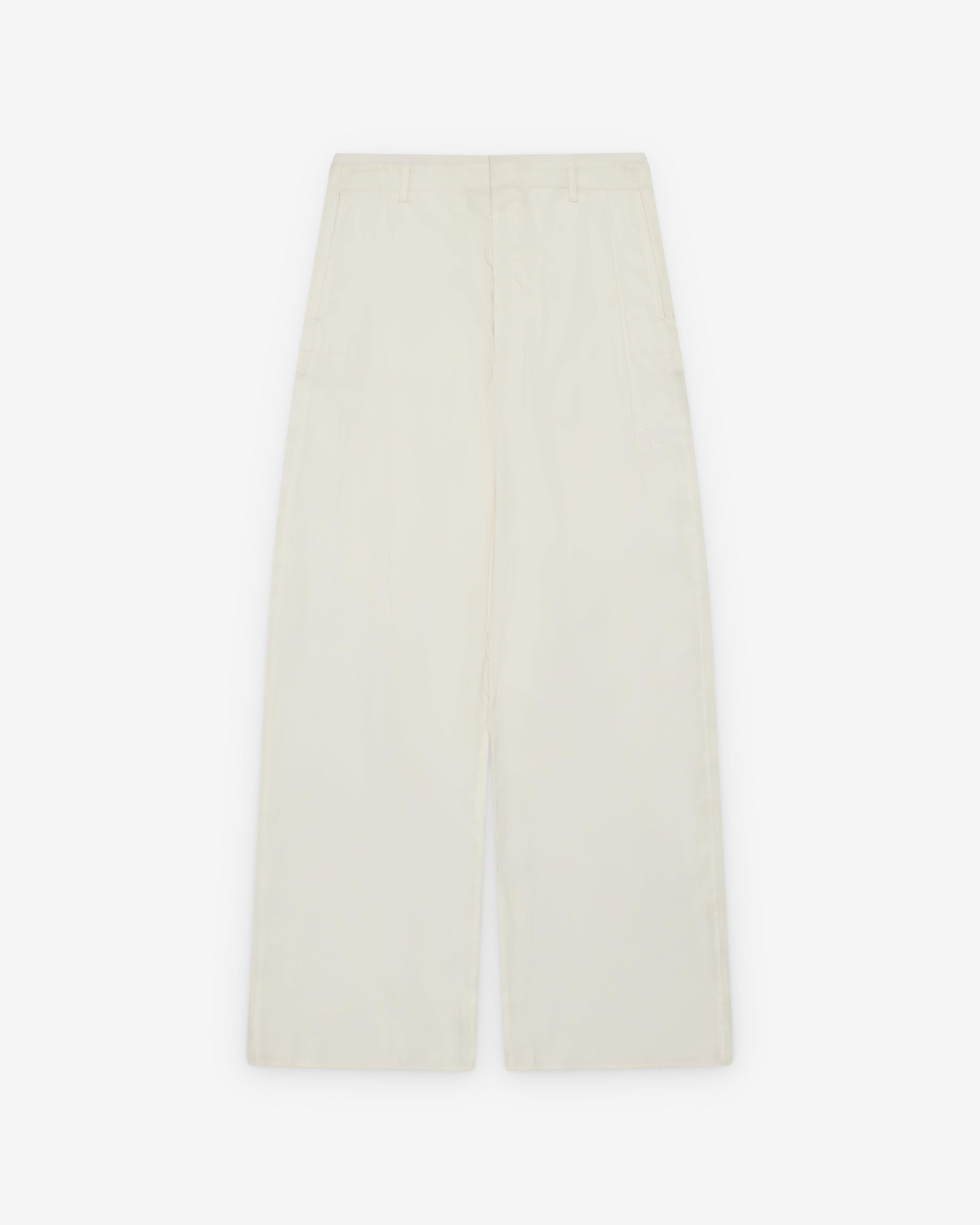 Lemaire  - Women's Creased Soft Pants - (Chalk) by LEMAIRE