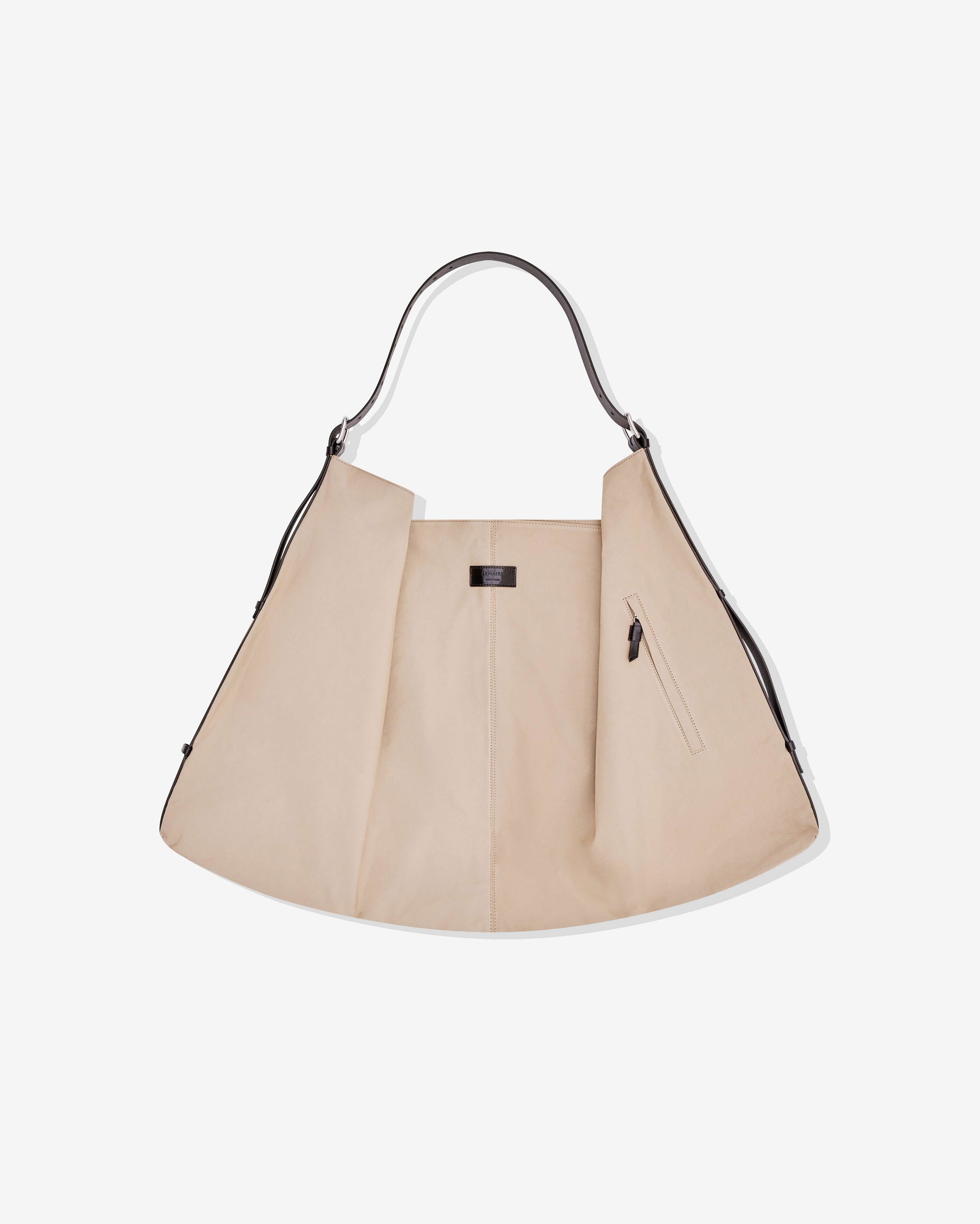 Lemaire - Women’s Flag Hobo Bag - (Linen) by LEMAIRE