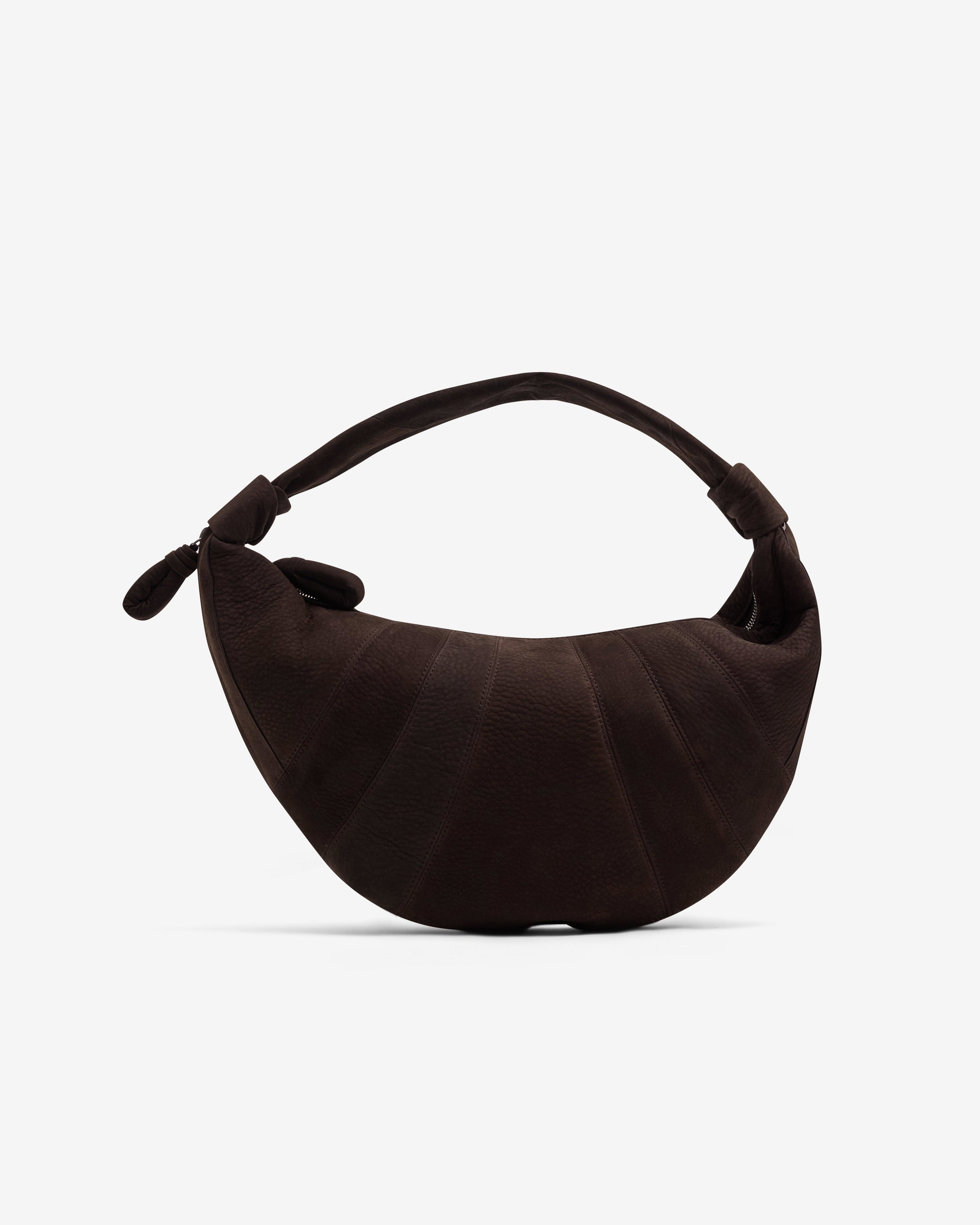 Lemaire  - Women's Fortune Croissant Bag - (Ebony Brown) by LEMAIRE