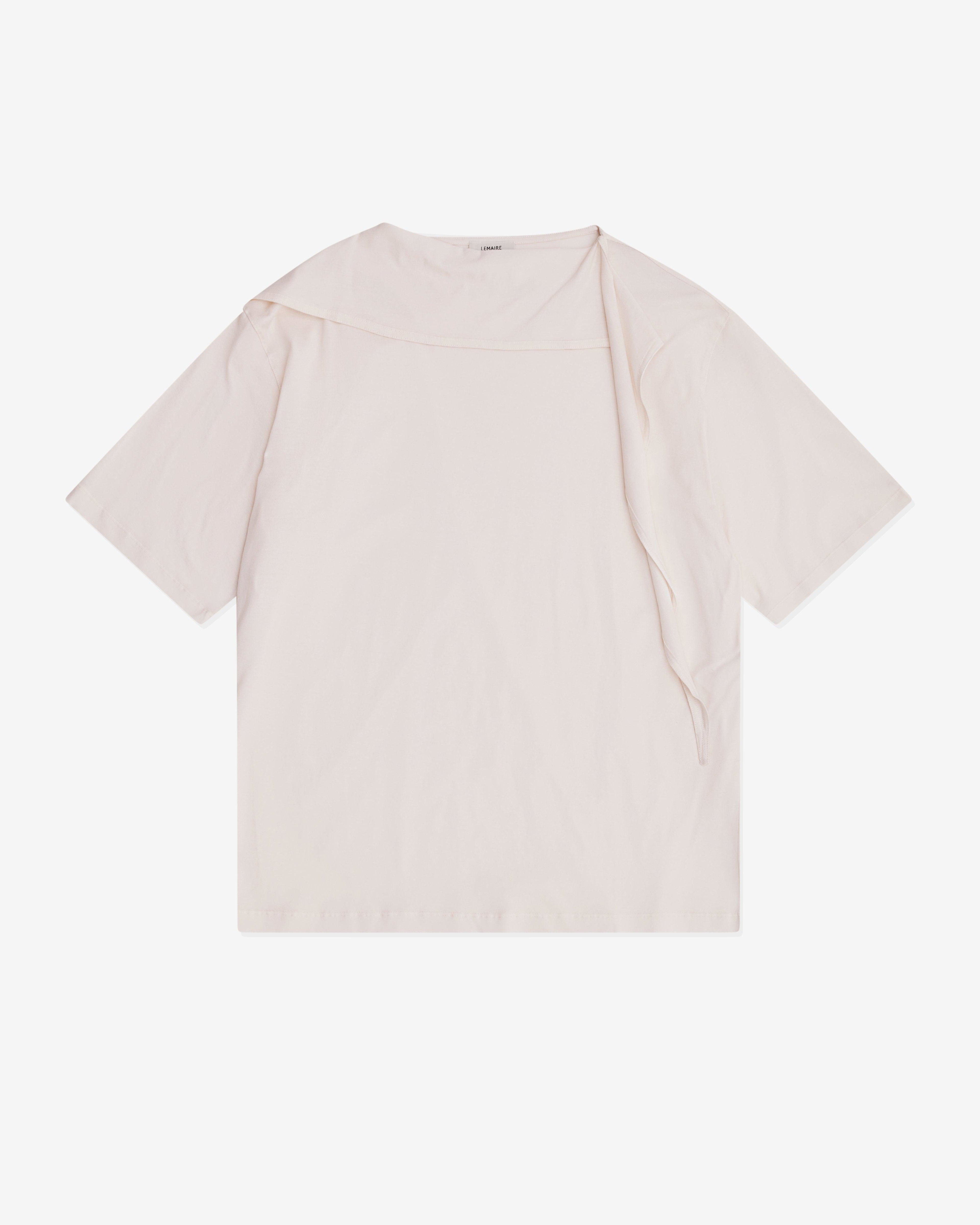 Lemaire - Women’s Foulard T-Shirt - (White) by LEMAIRE