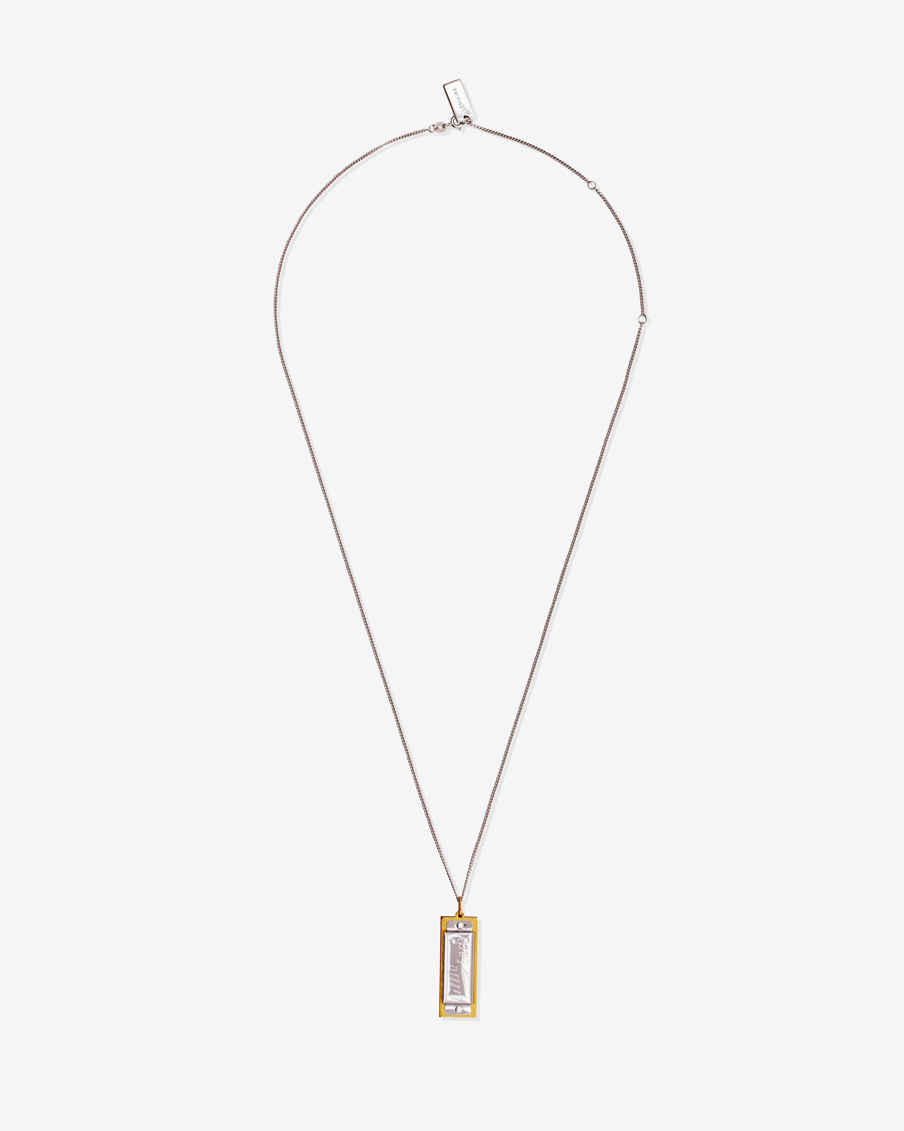Lemaire - Women’s Harmonica Necklace - (Silver) by LEMAIRE