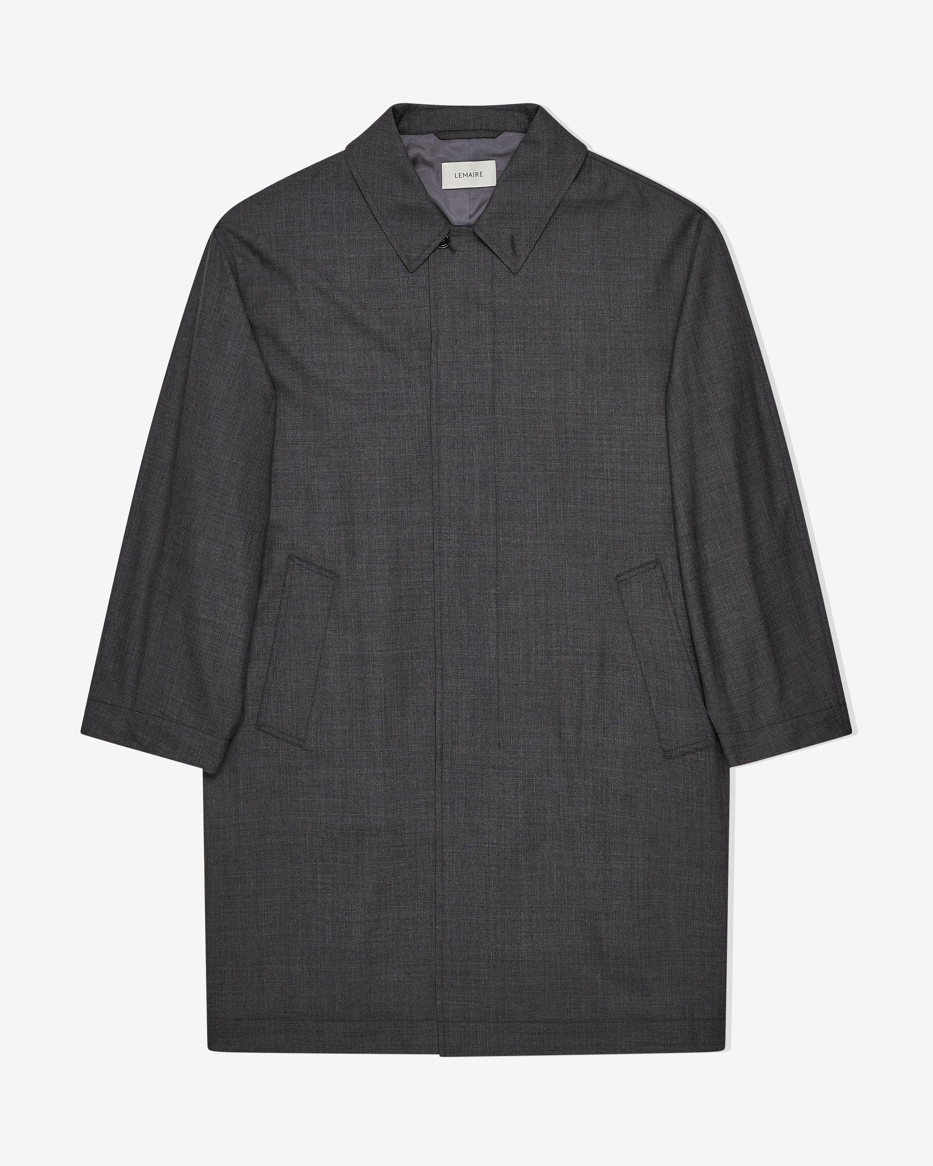 Lemaire - Women's Light Tailored Overcoat - (Grey Melange) by LEMAIRE