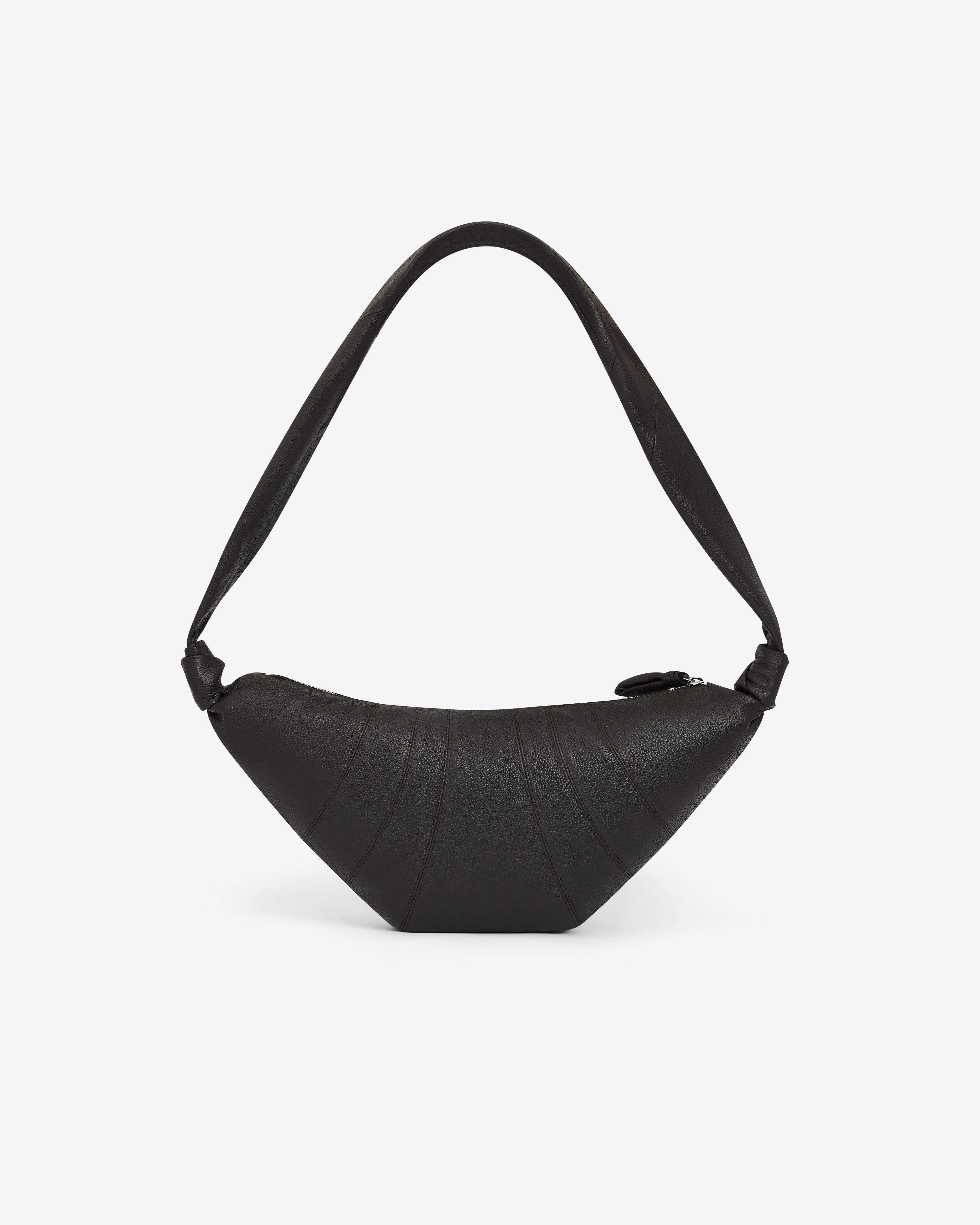 Lemaire - Women's Medium Croissant Bag - (Dark Chocolate) by LEMAIRE