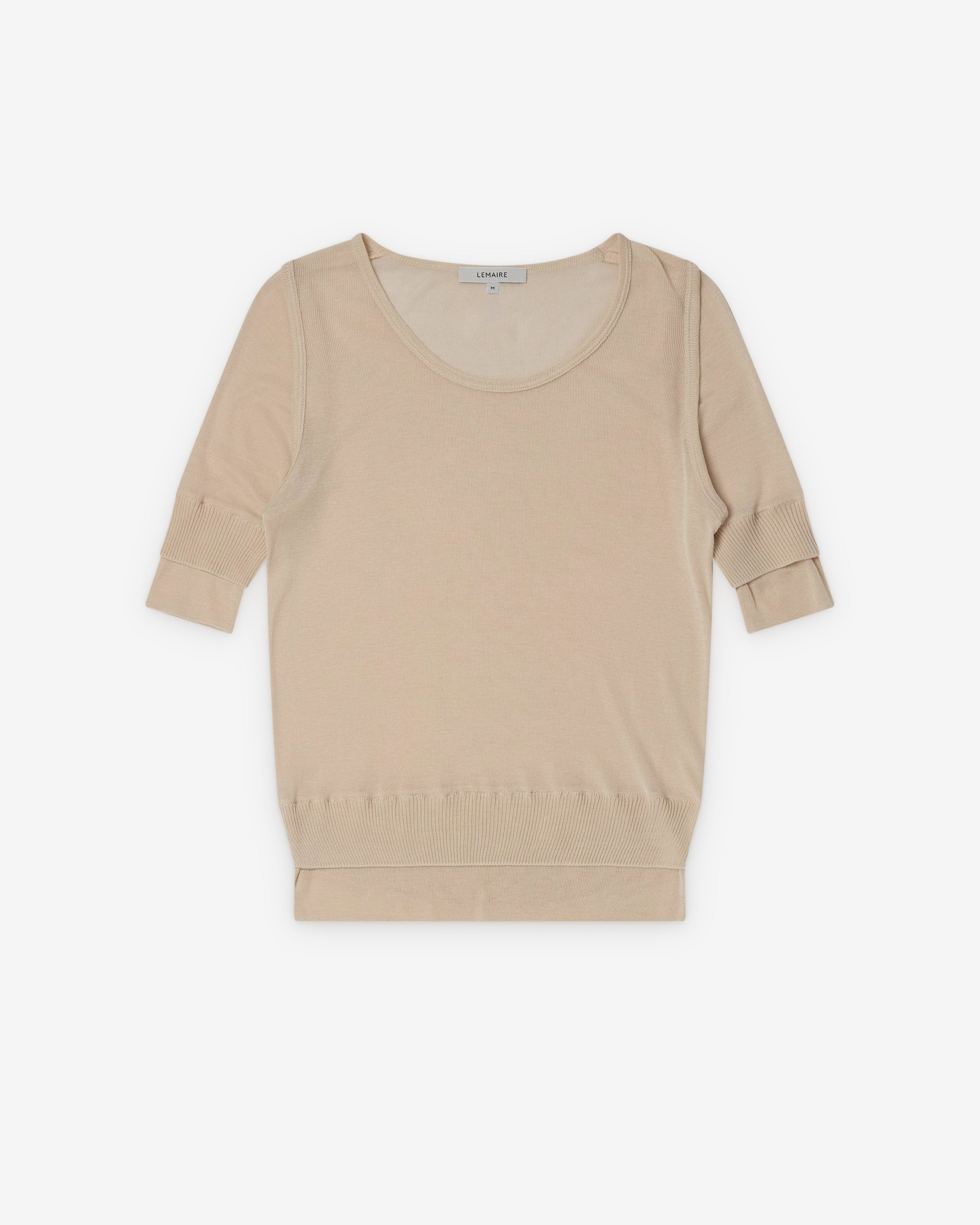 Lemaire  - Women's Seamless Trompe L'Oeil Top - (Jasmine) by LEMAIRE