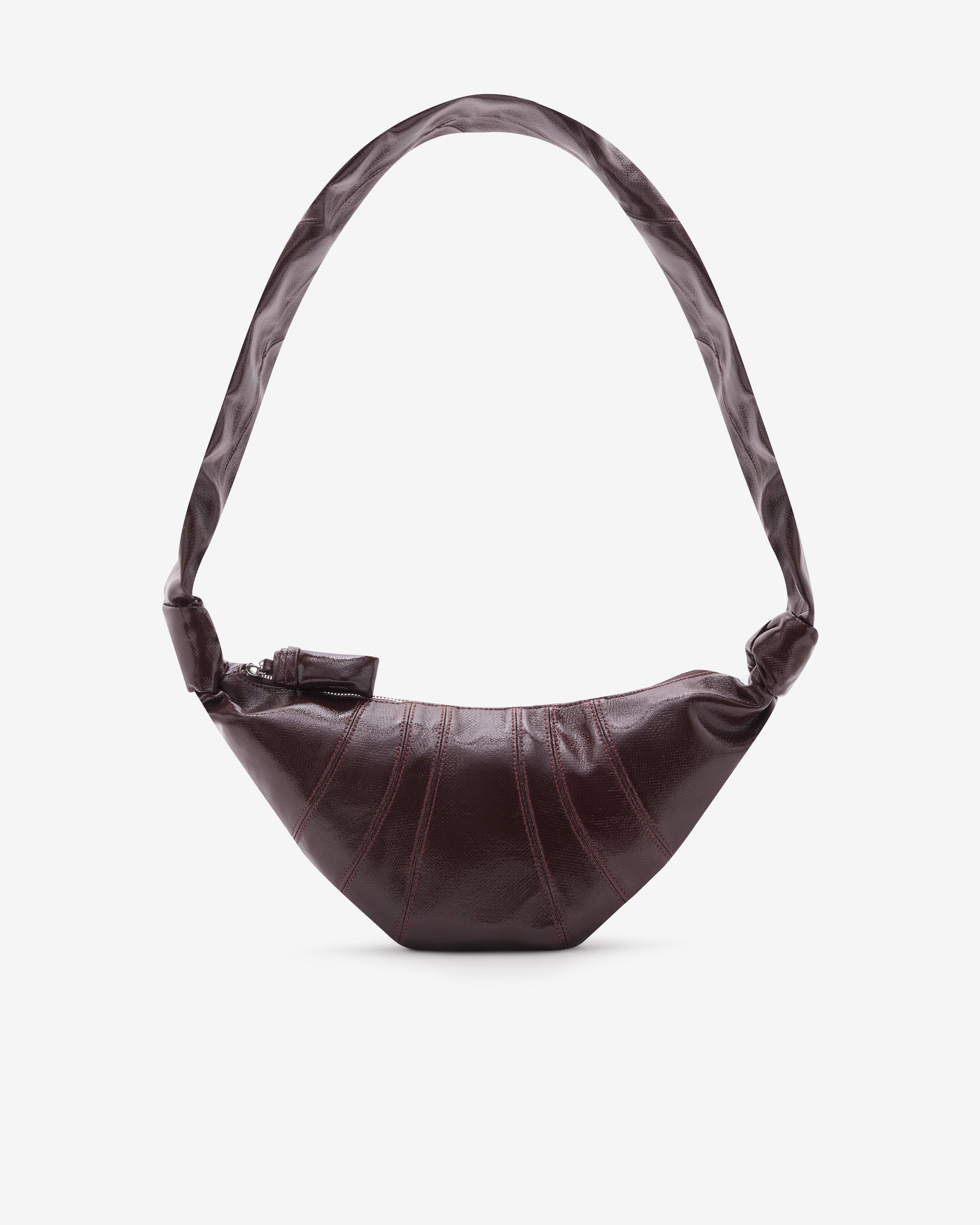 Lemaire  - Women's Small Croissant Bag - (Chocolate Fondant) by LEMAIRE