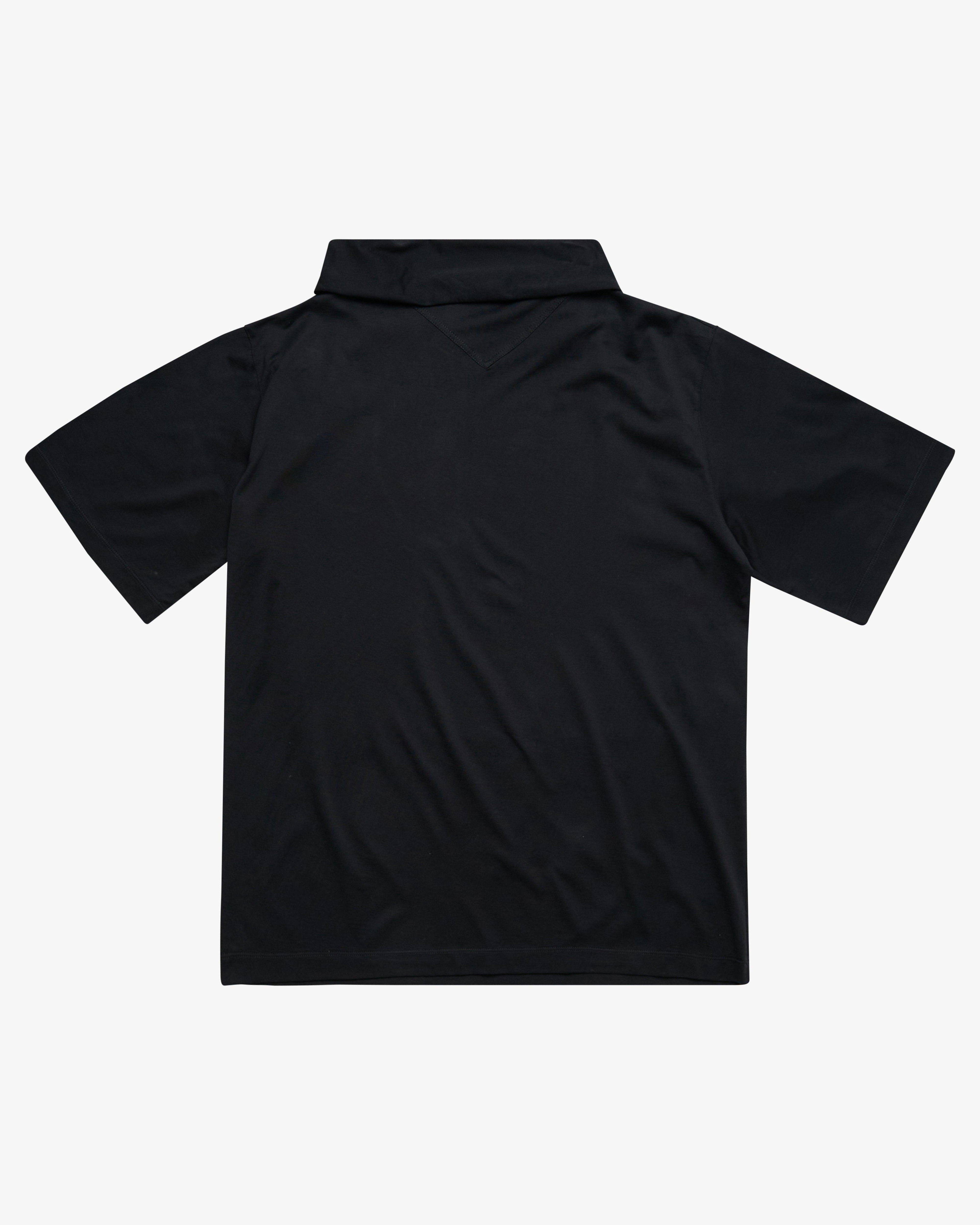Lemaire - Women's T-Shirt With Foulard - (Black) by LEMAIRE