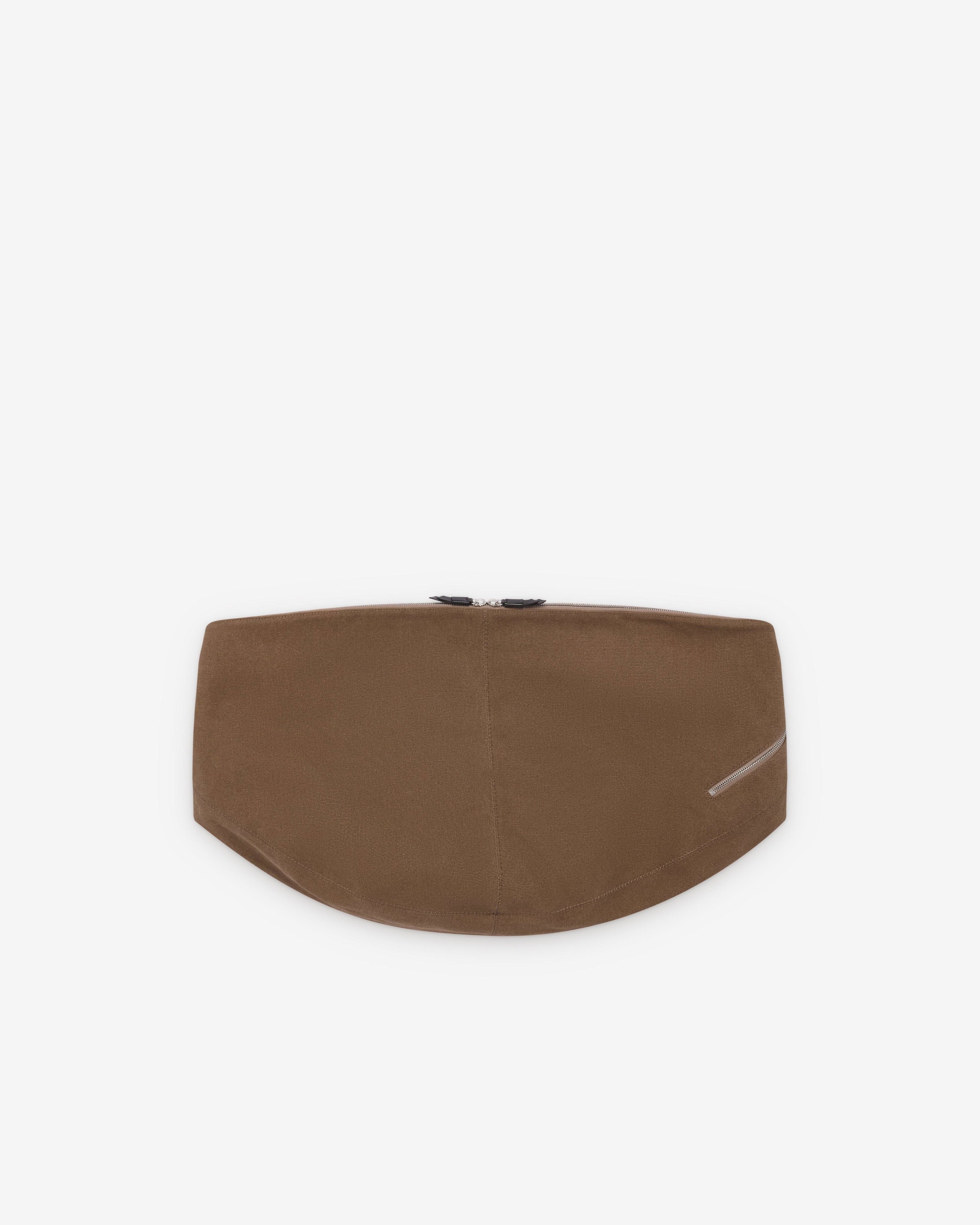 Lemaire  - Women's XL Quiver Clip Bag - (Brown) by LEMAIRE