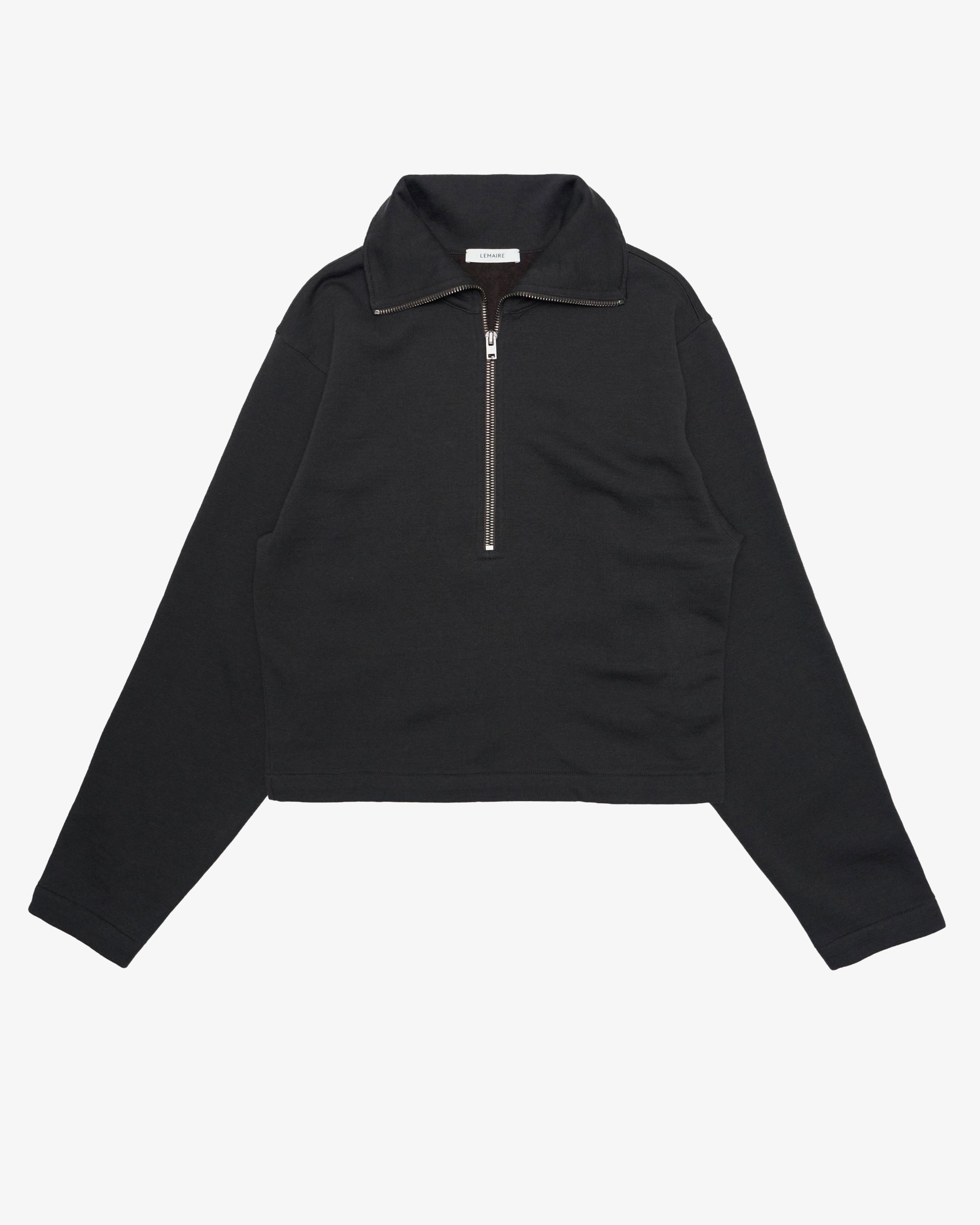 Lemaire - Women's Zipped Sweatshirt - (Black) by LEMAIRE