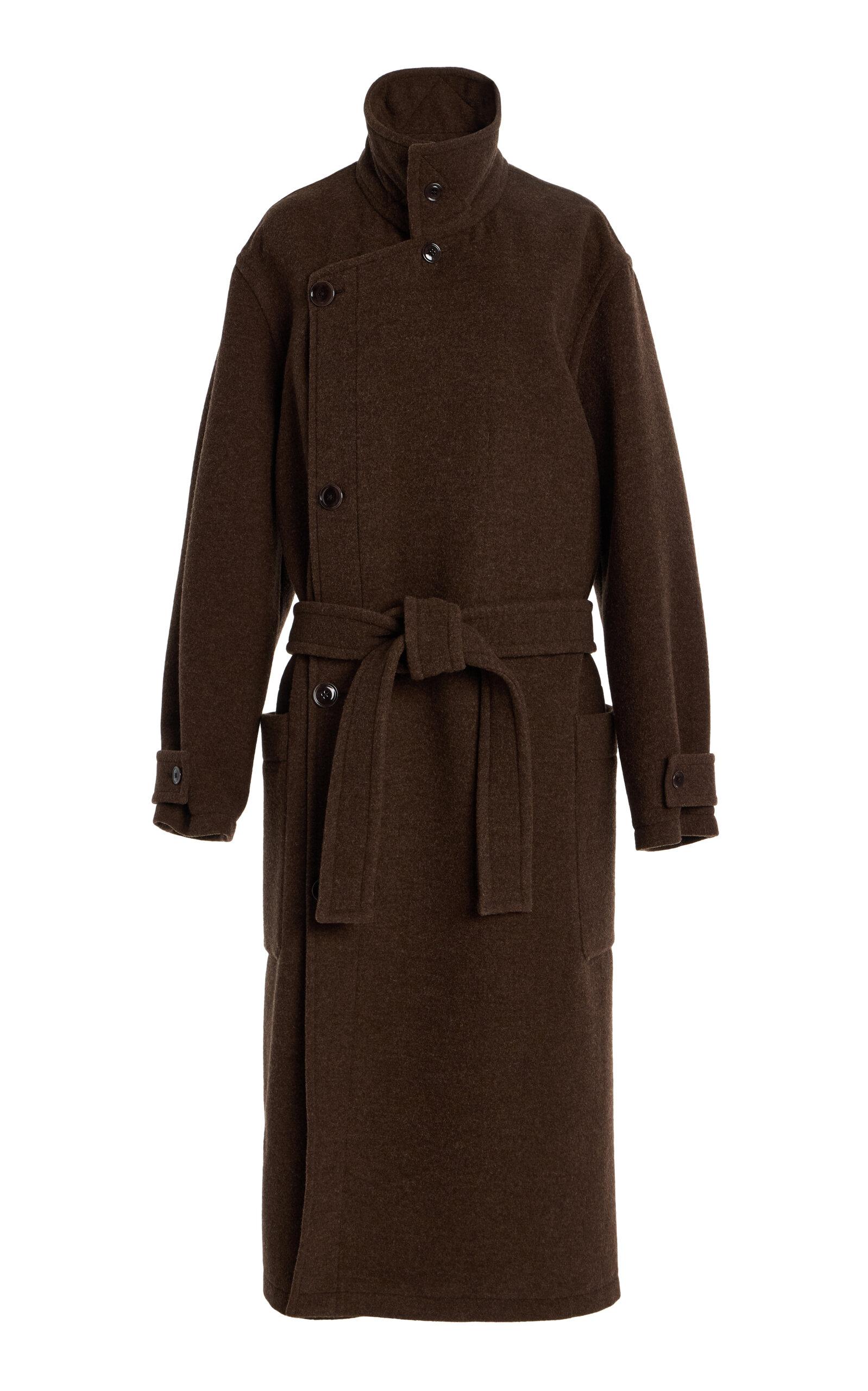 Lemaire Wool Wrap Coat -oda Operandi by LEMAIRE