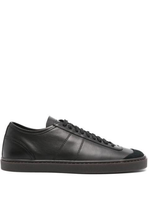 Linoleum leather sneakers by LEMAIRE