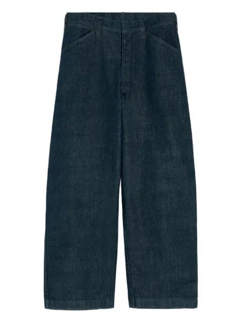 Maxi Workwear adjustable-strap jeans by LEMAIRE