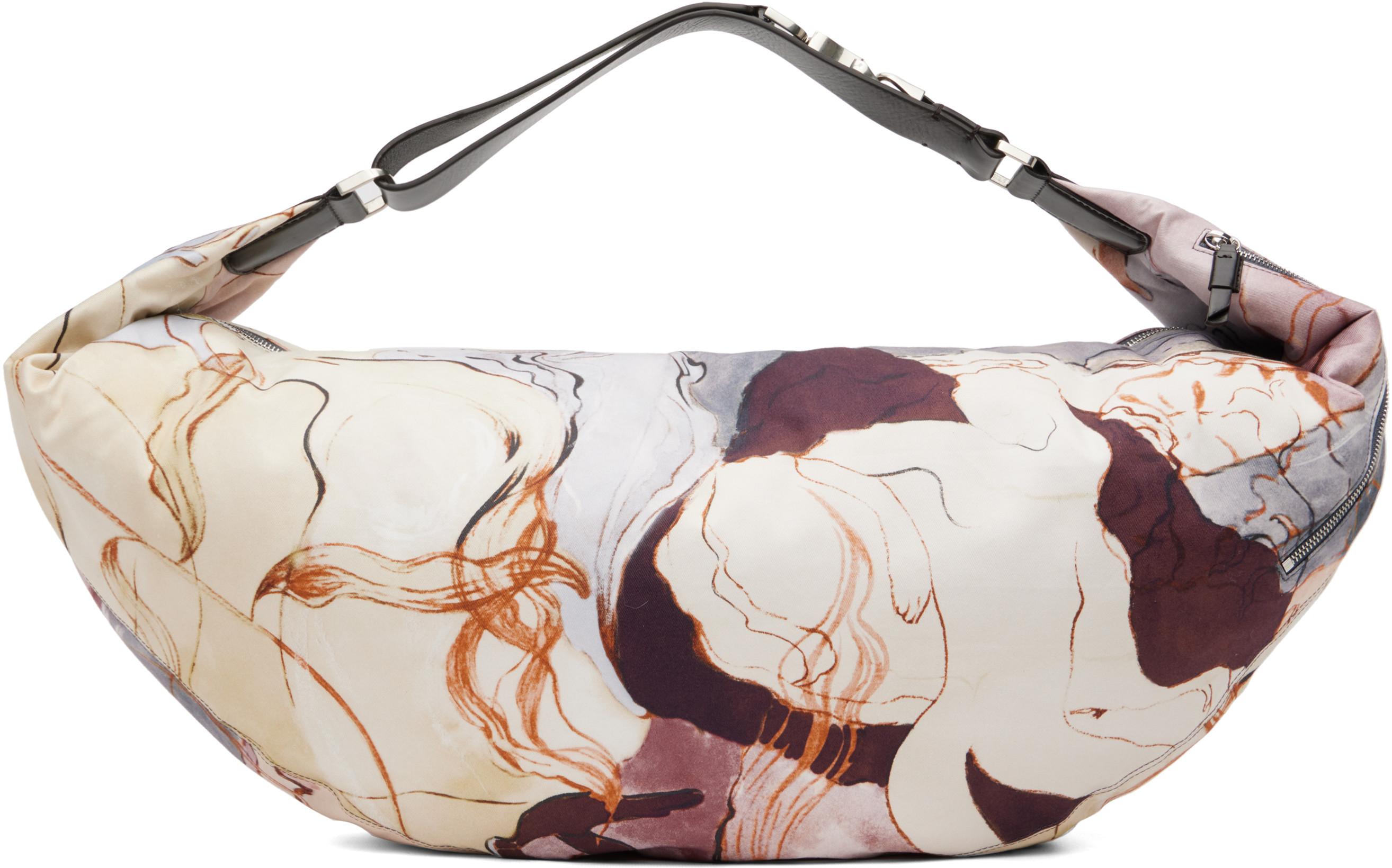 Multicolor XL Quiver Clip Bag by LEMAIRE