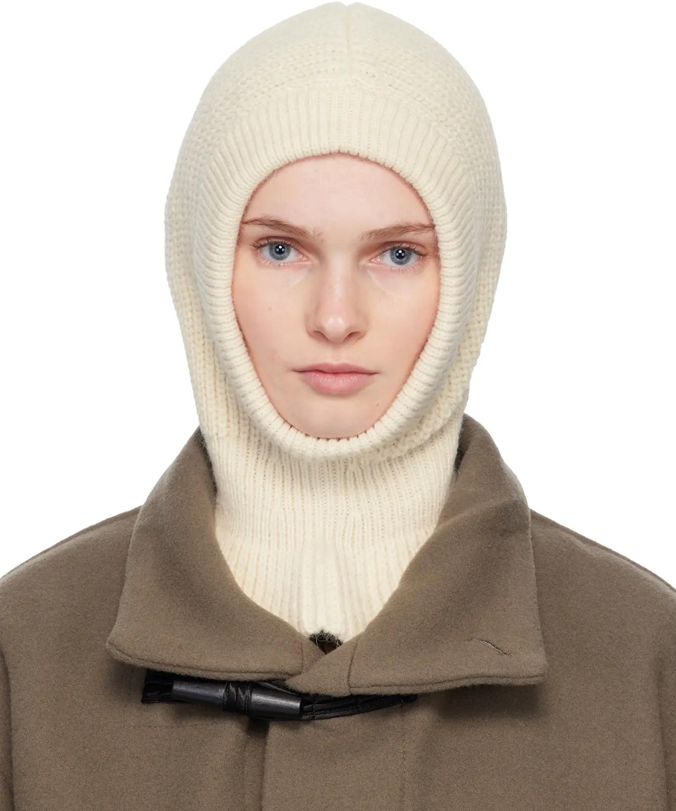 Off-White Hood Balaclava by LEMAIRE