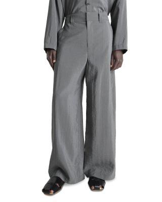 Relaxed Fit Tailored Pants by LEMAIRE