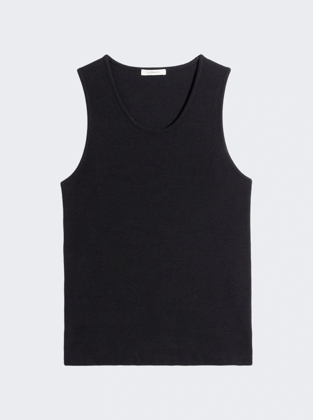 Rib Tank Top Black  | The Webster by LEMAIRE