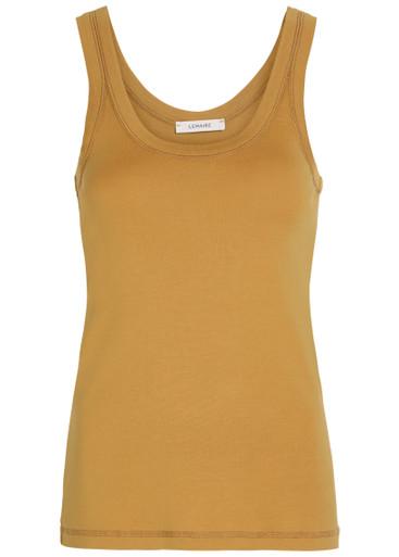 Ribbed cotton tank top by LEMAIRE