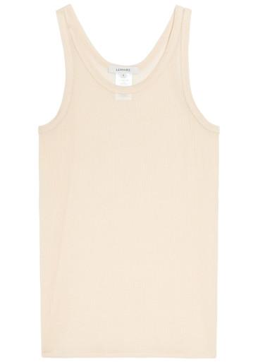 Ribbed fine-knit top by LEMAIRE