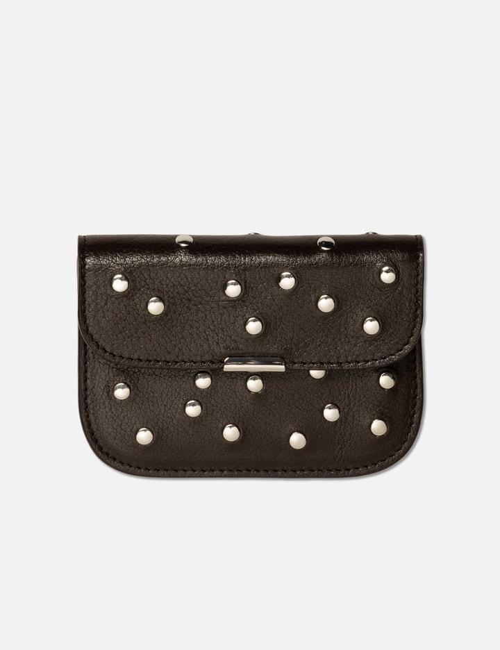 Soft Tab Studs Dots Card Holder by LEMAIRE
