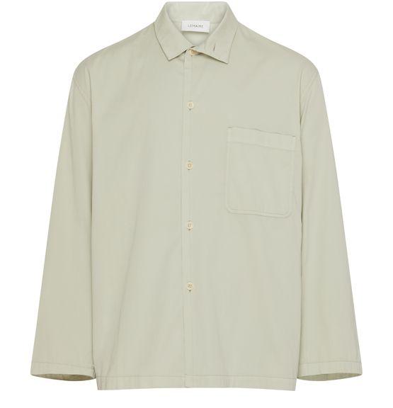 Stand collar shirt by LEMAIRE