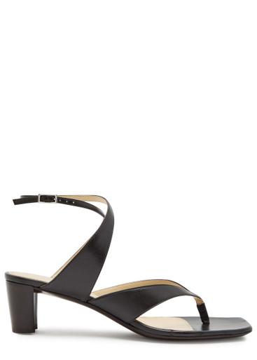 Tong 50 leather thong sandals by LEMAIRE