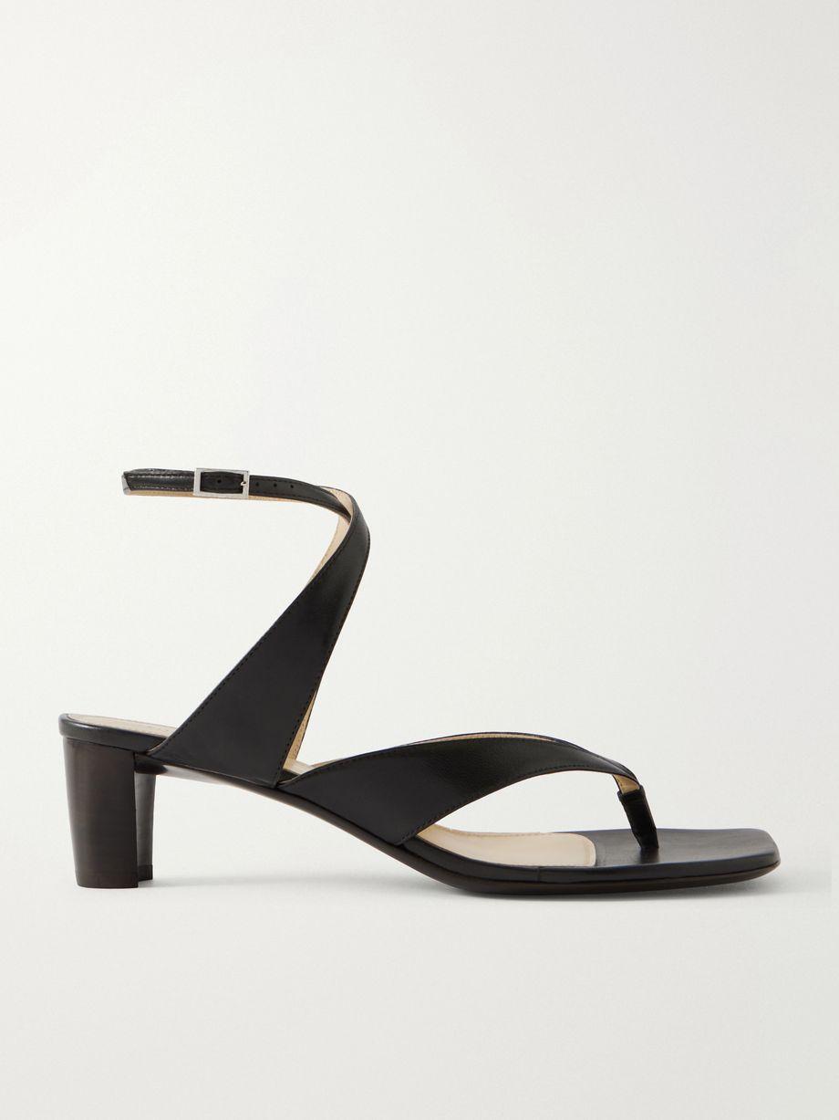 Tong leather sandals by LEMAIRE