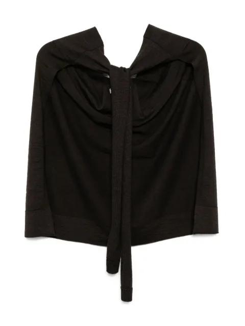 Trompe L'oeil scarf by LEMAIRE
