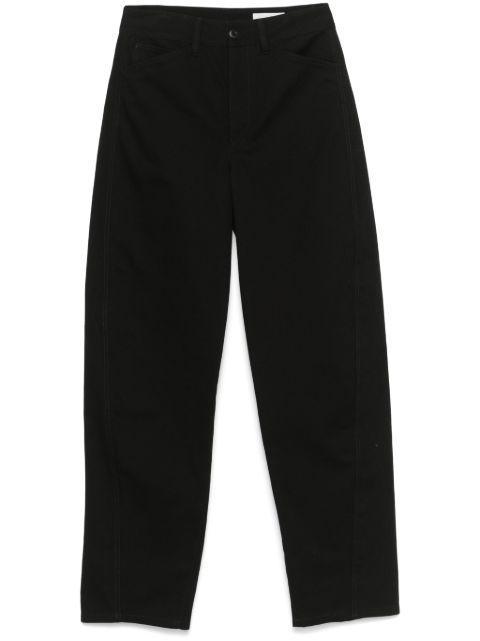 Twisted trousers by LEMAIRE