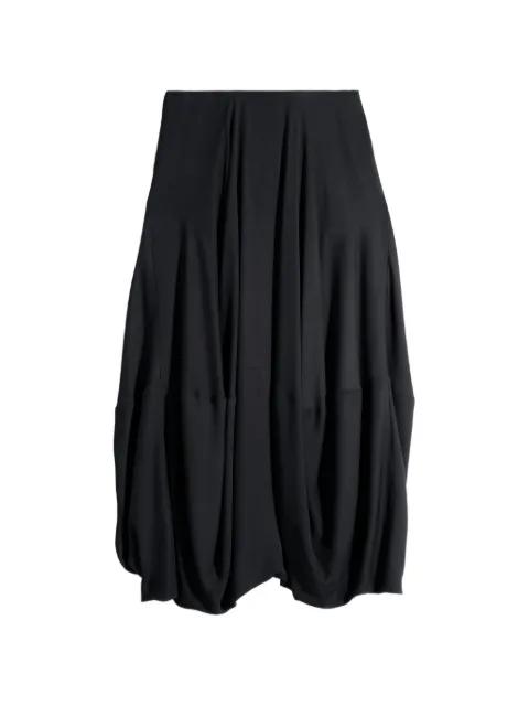 balloon crepe skirt by LEMAIRE