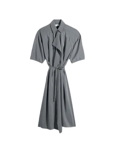 belted shirt dress by LEMAIRE